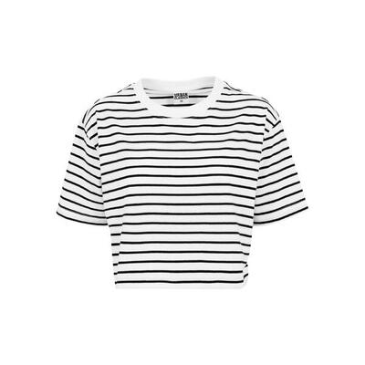 Urban classic striped oversized t-shirt voor vrouwen