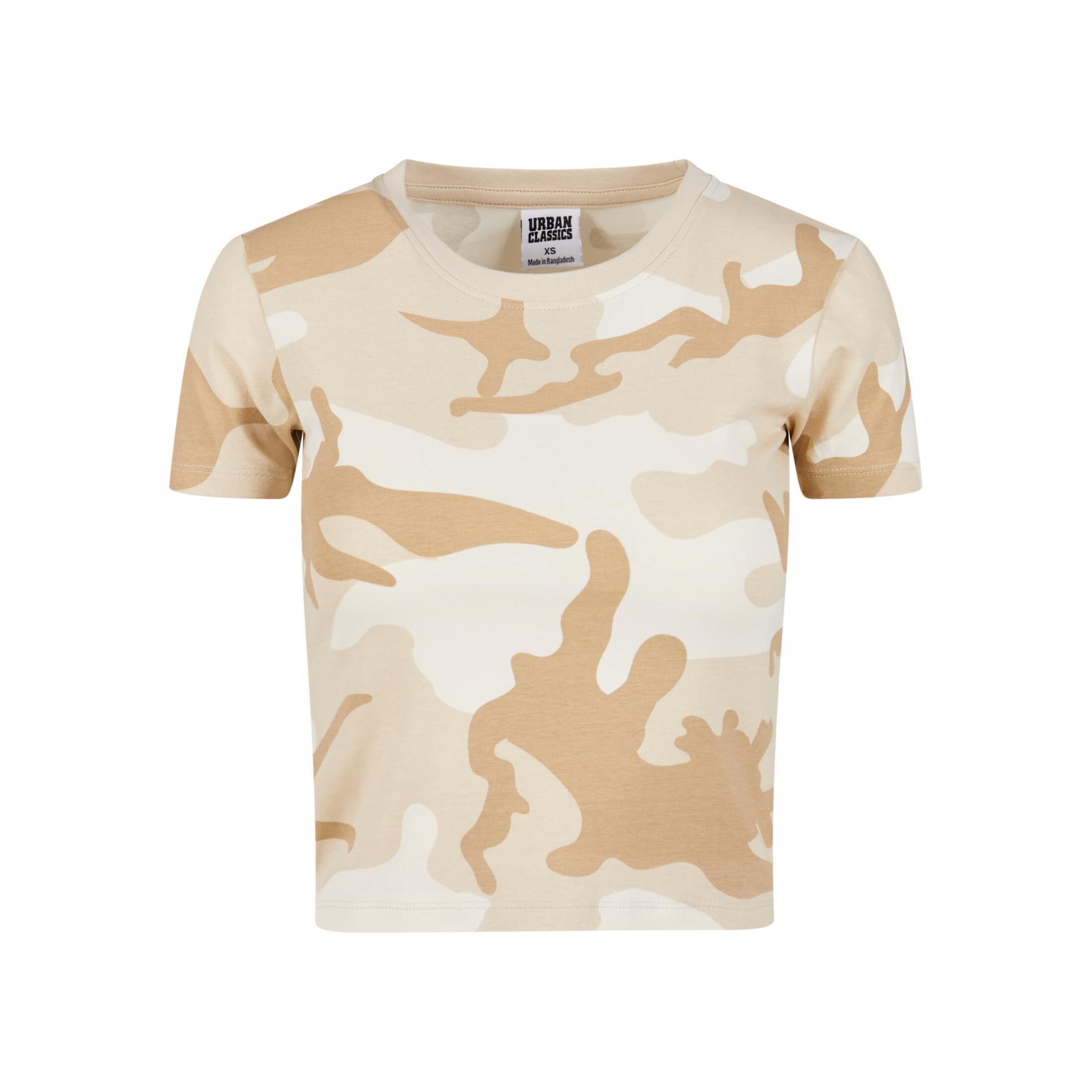 URBAN CLASSICS Women's camouflage T-shirt Urban Classics
