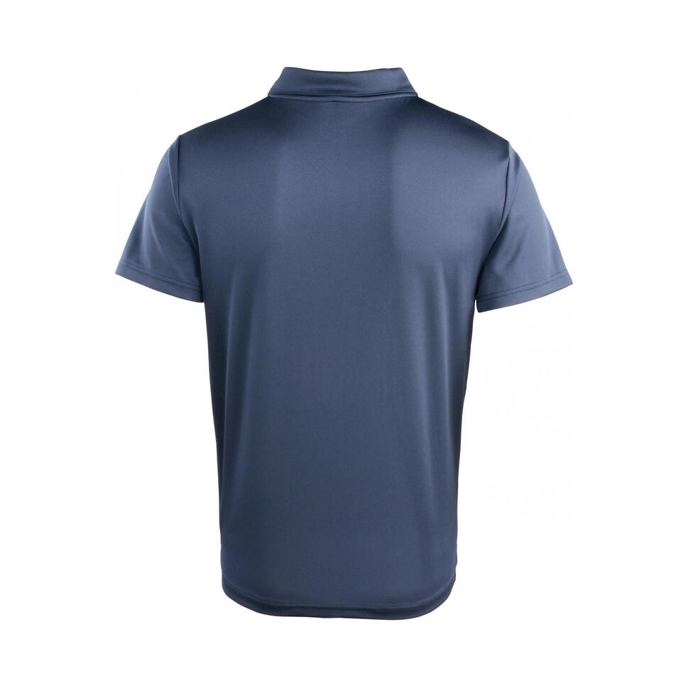 Koszulka polo Coolchecker z zatrzaskami Premier