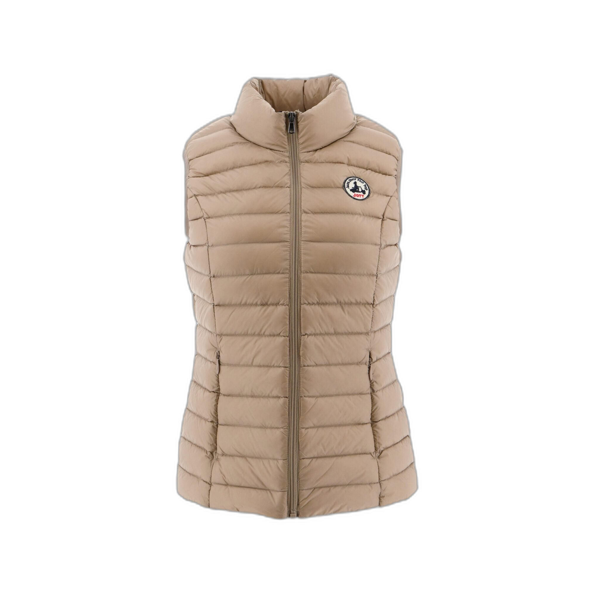 Jott - Doudoune Sans Manches Femme Jott Seda Noos - Doudoune Synthétique - Beige - 48 Xl - Decathlon