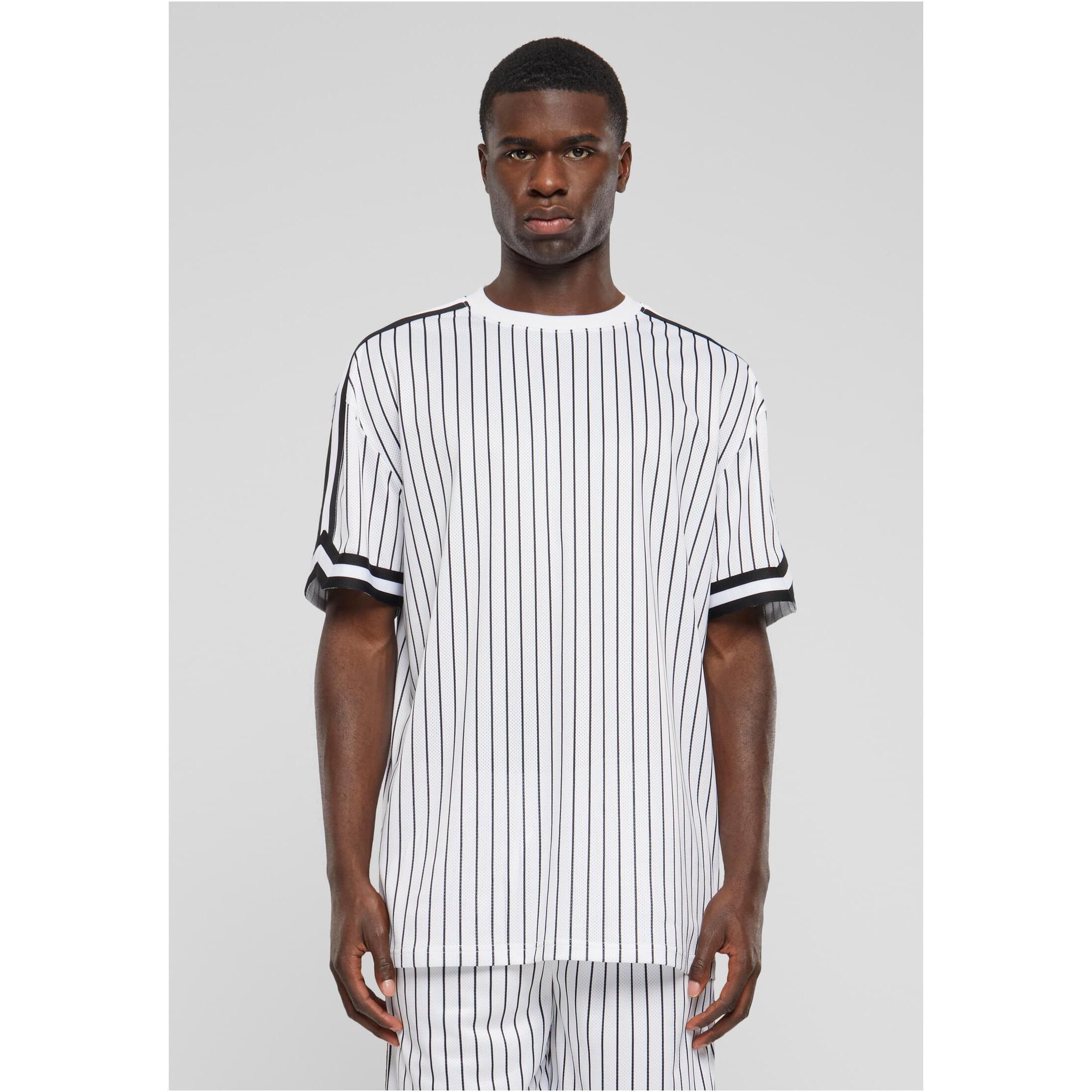 URBAN CLASSICS Oversized striped knit T-shirt Urban Classics