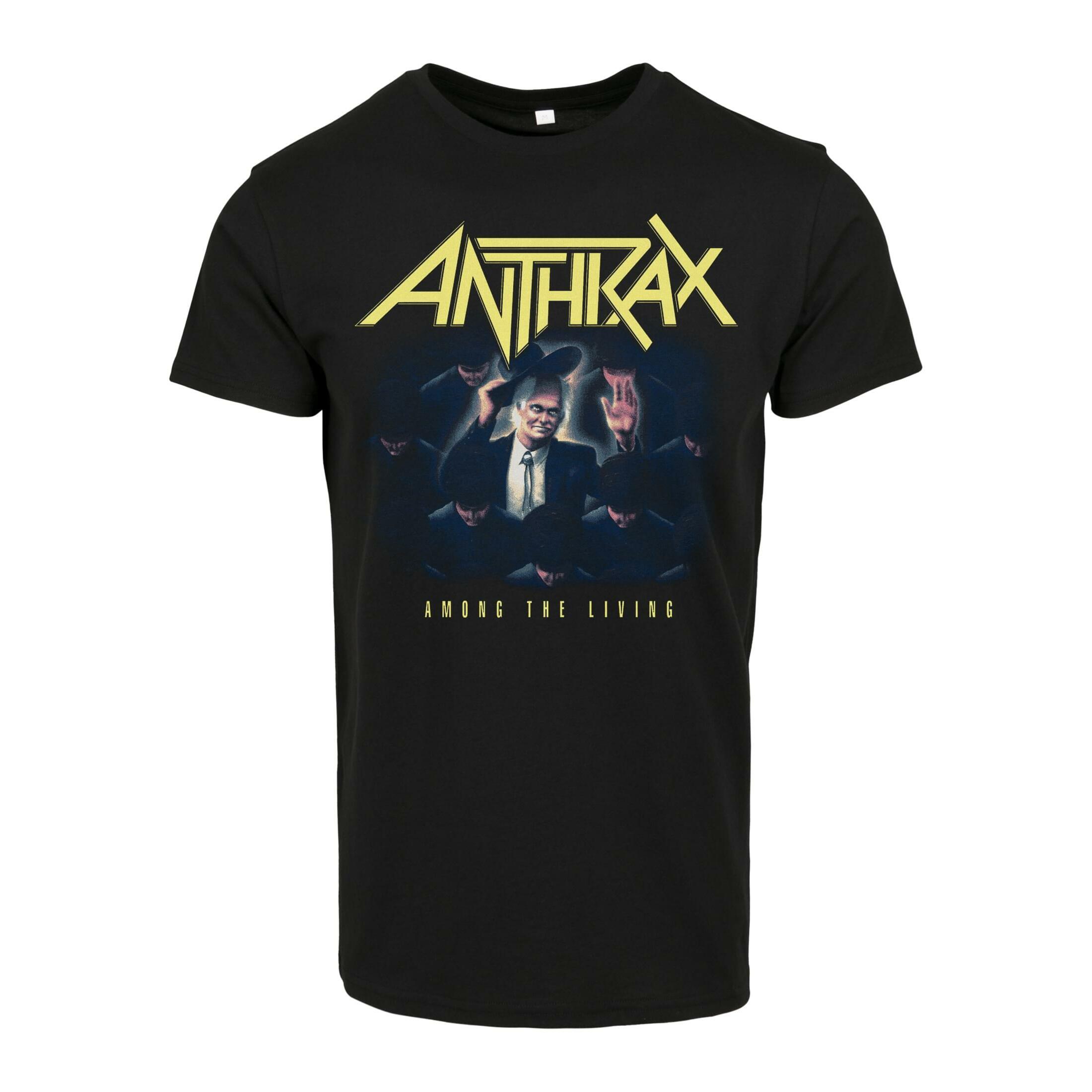 URBAN CLASSICS T-shirt Urban Classics Anthrax Among The Living Follow Me