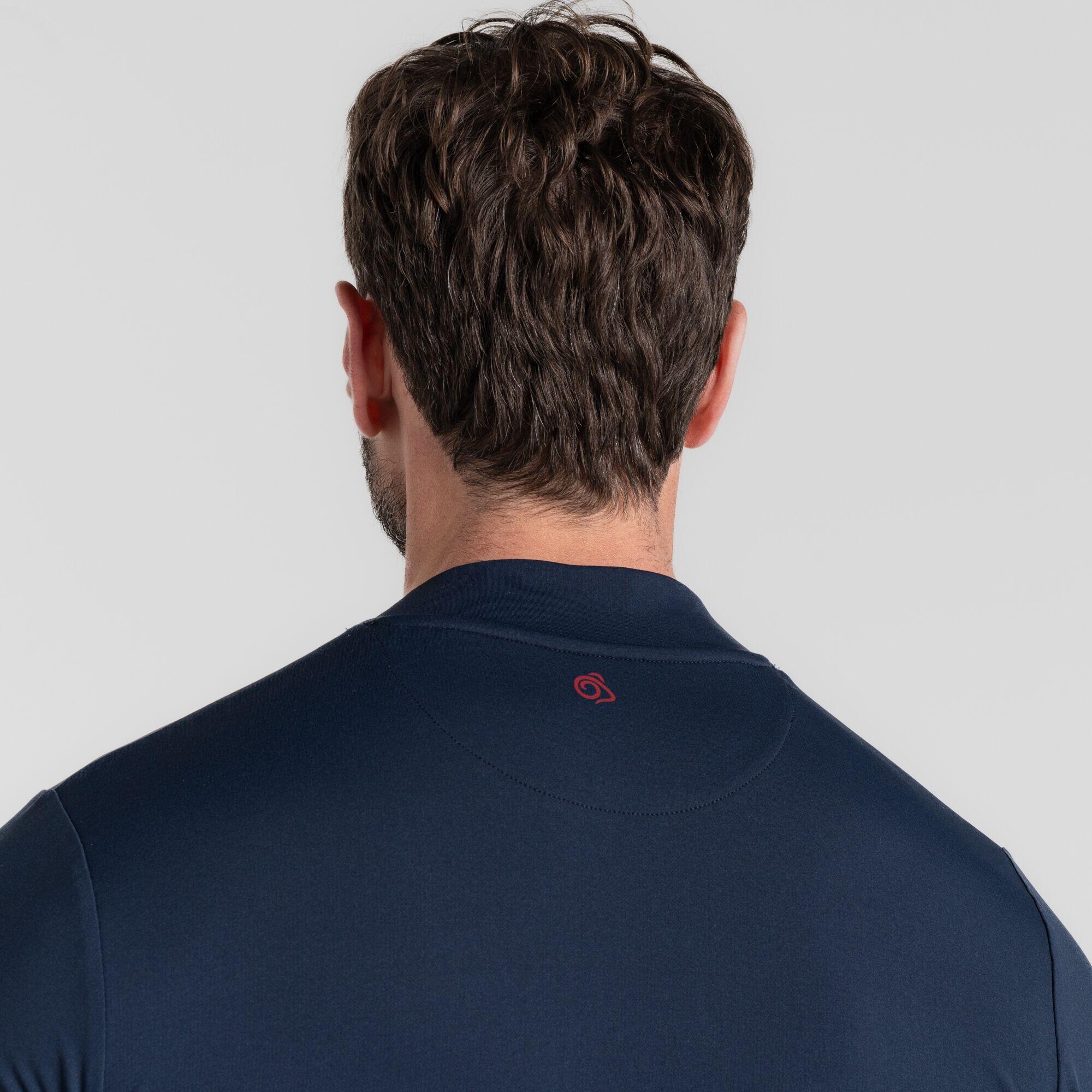 Mens Golf NosiLife Long Sleeved Mock Neck Top 6/6