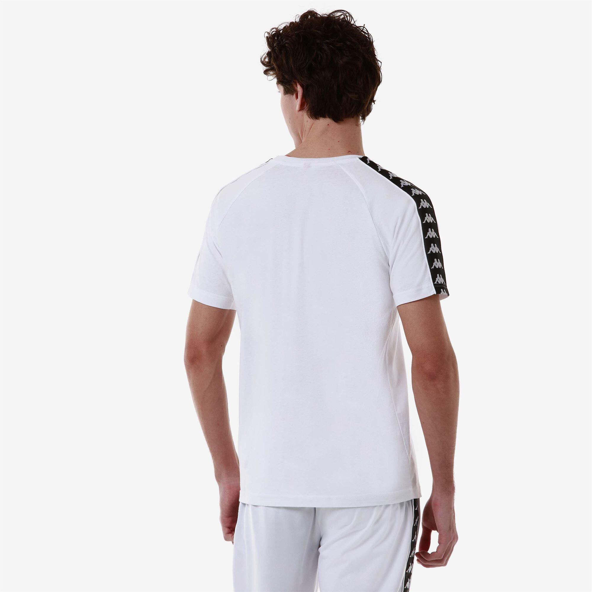 T shirt maglietta da bambino in cotone bianco da sport street 6/7