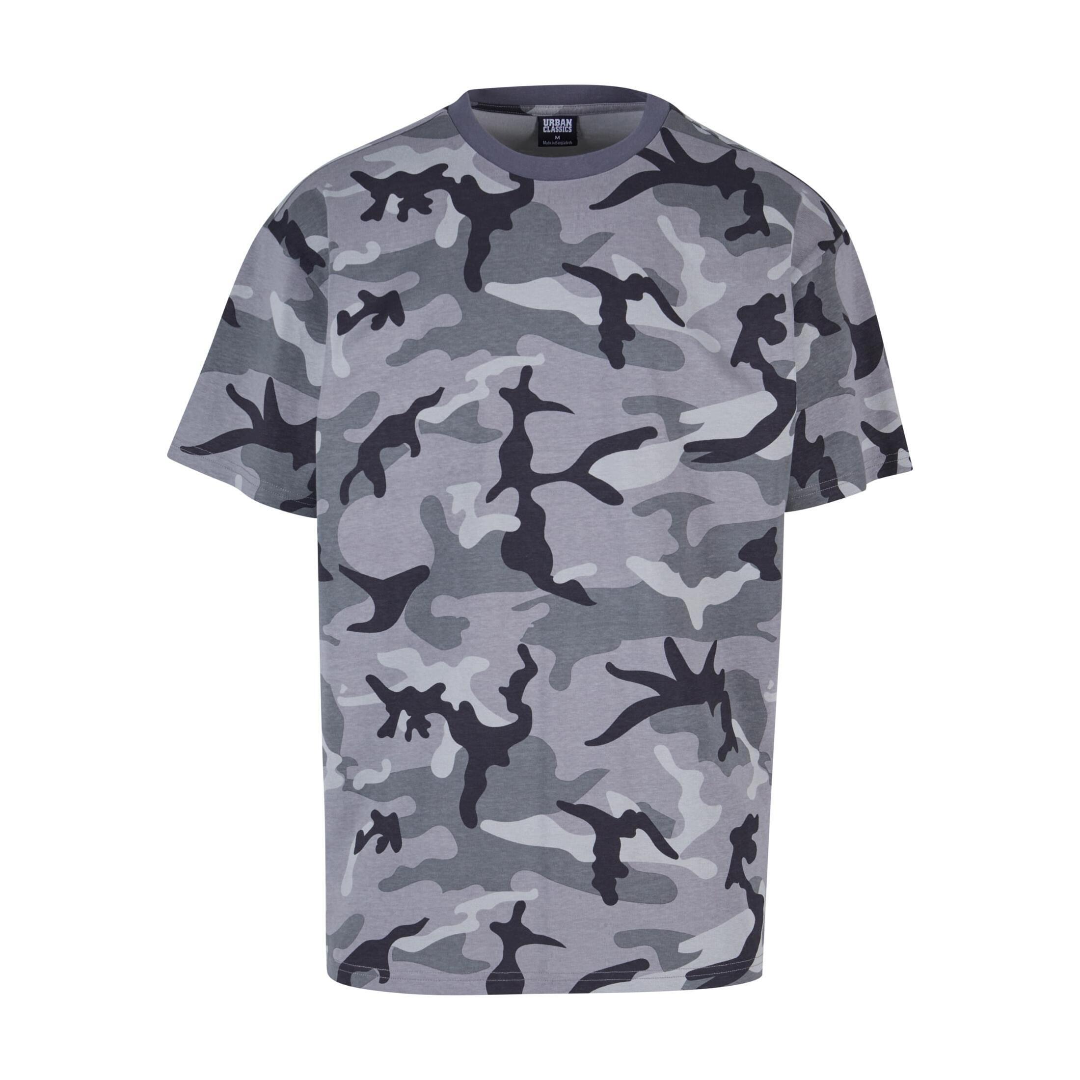 URBAN CLASSICS Thick camouflage T-shirt Urban Classics Oversize