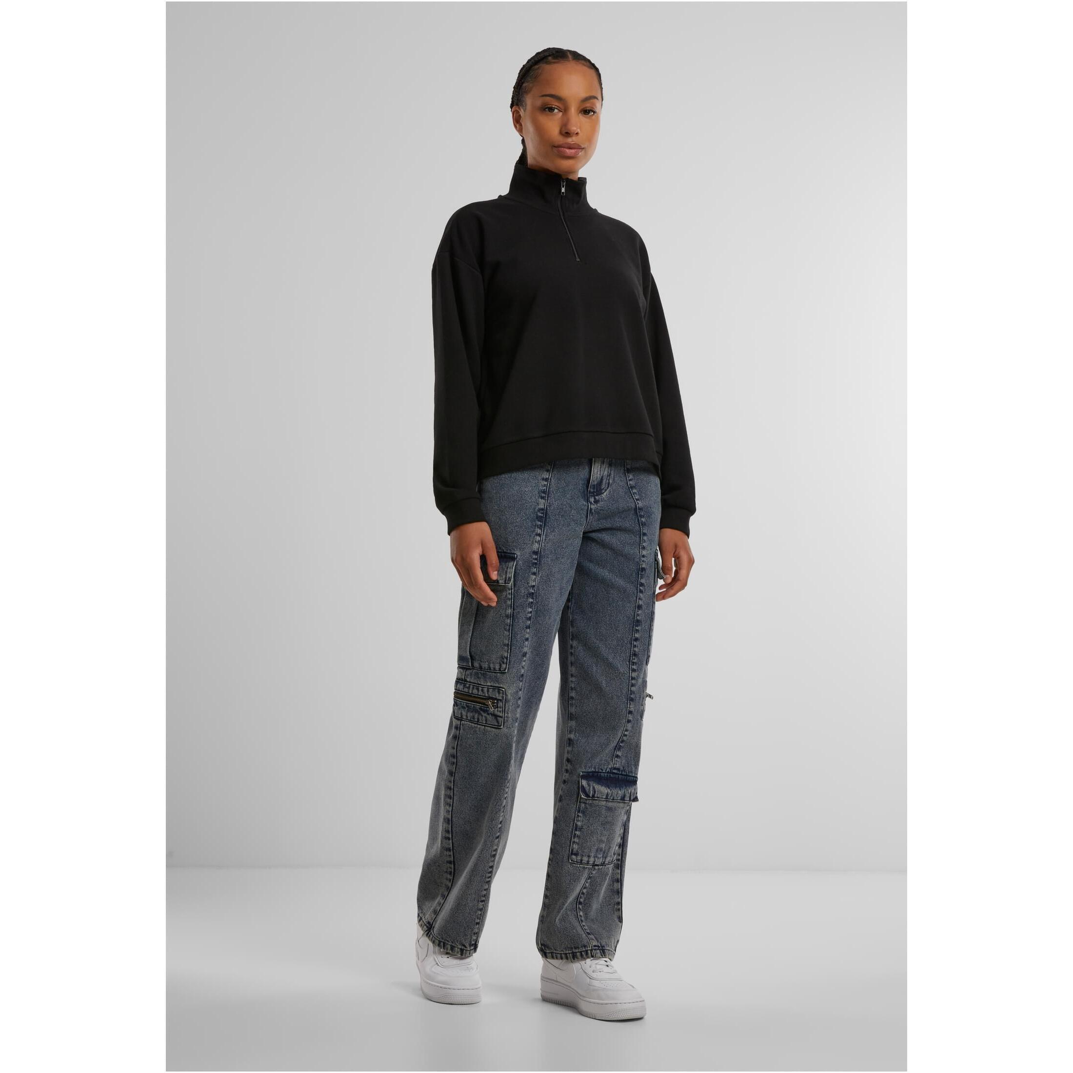 Felpa da donna Urban Classics Troyer 2/3