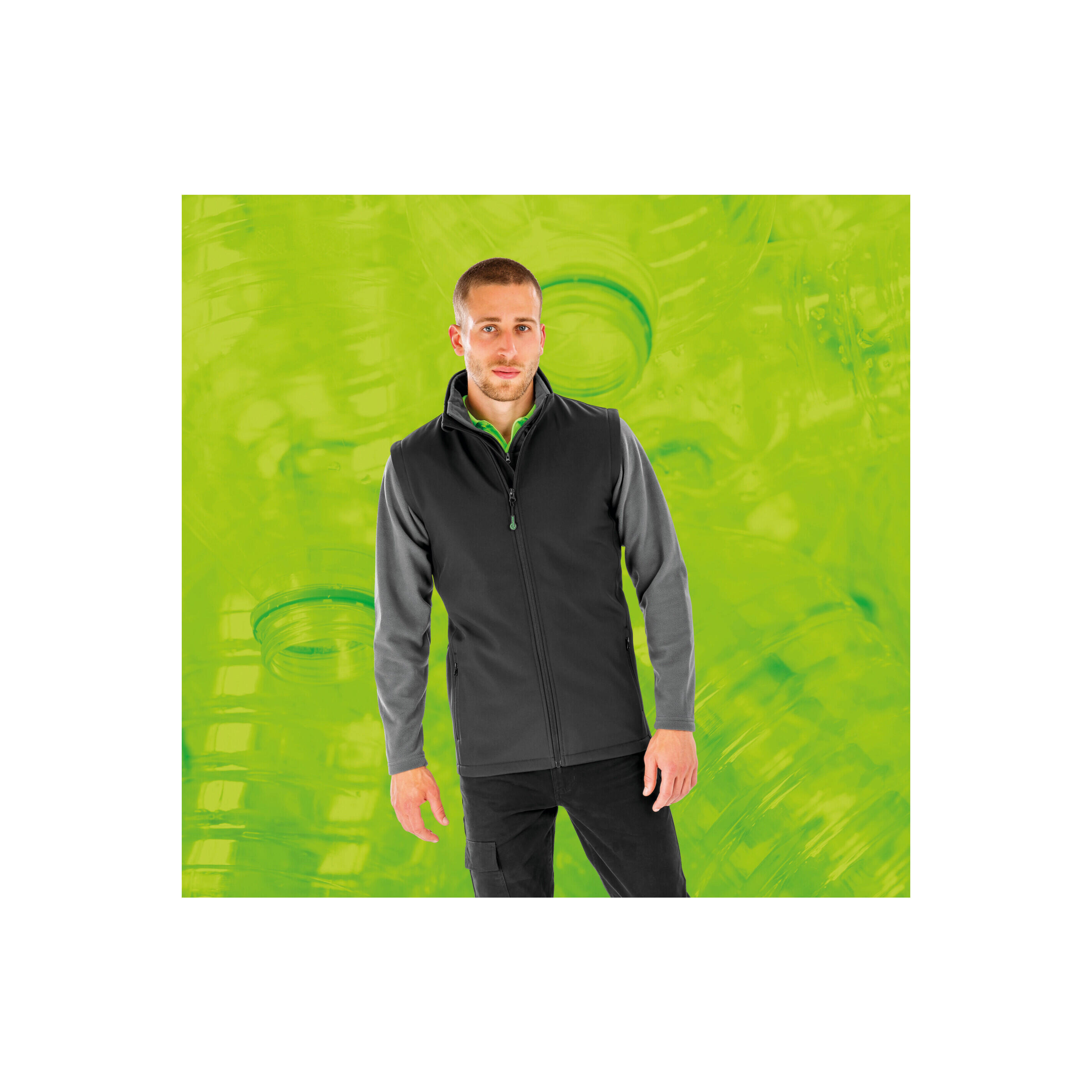 Chaleco reciclado Result Softshell 3/3