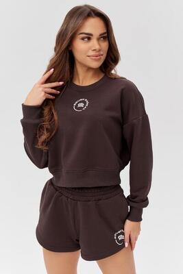 Dames rough radical active crop top sport sweatshirt