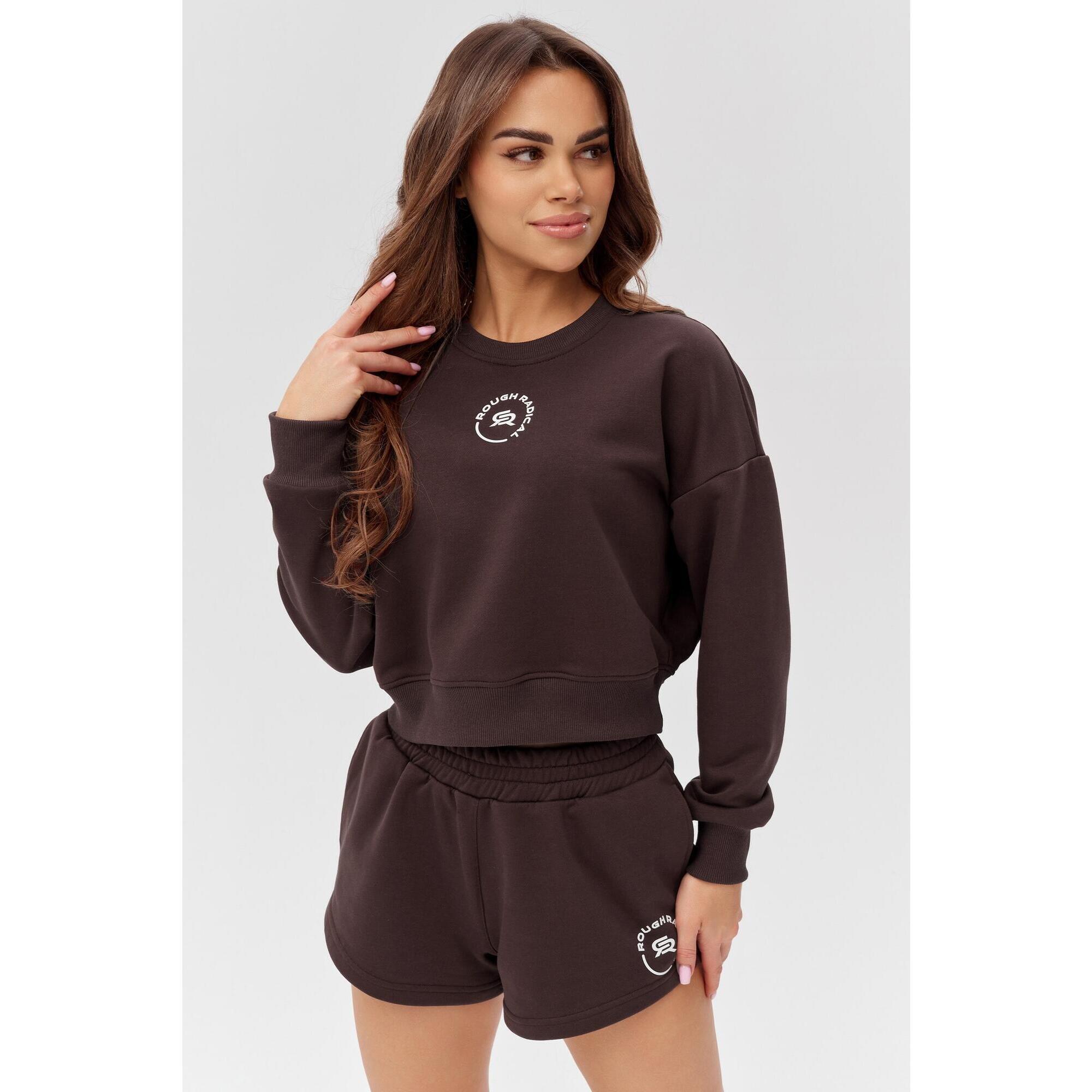 Rough Radical - Femmes - Rough Radical Active Crop Top Sports Sweatshirt - Sweat-shirt - Marron - S - Decathlon
