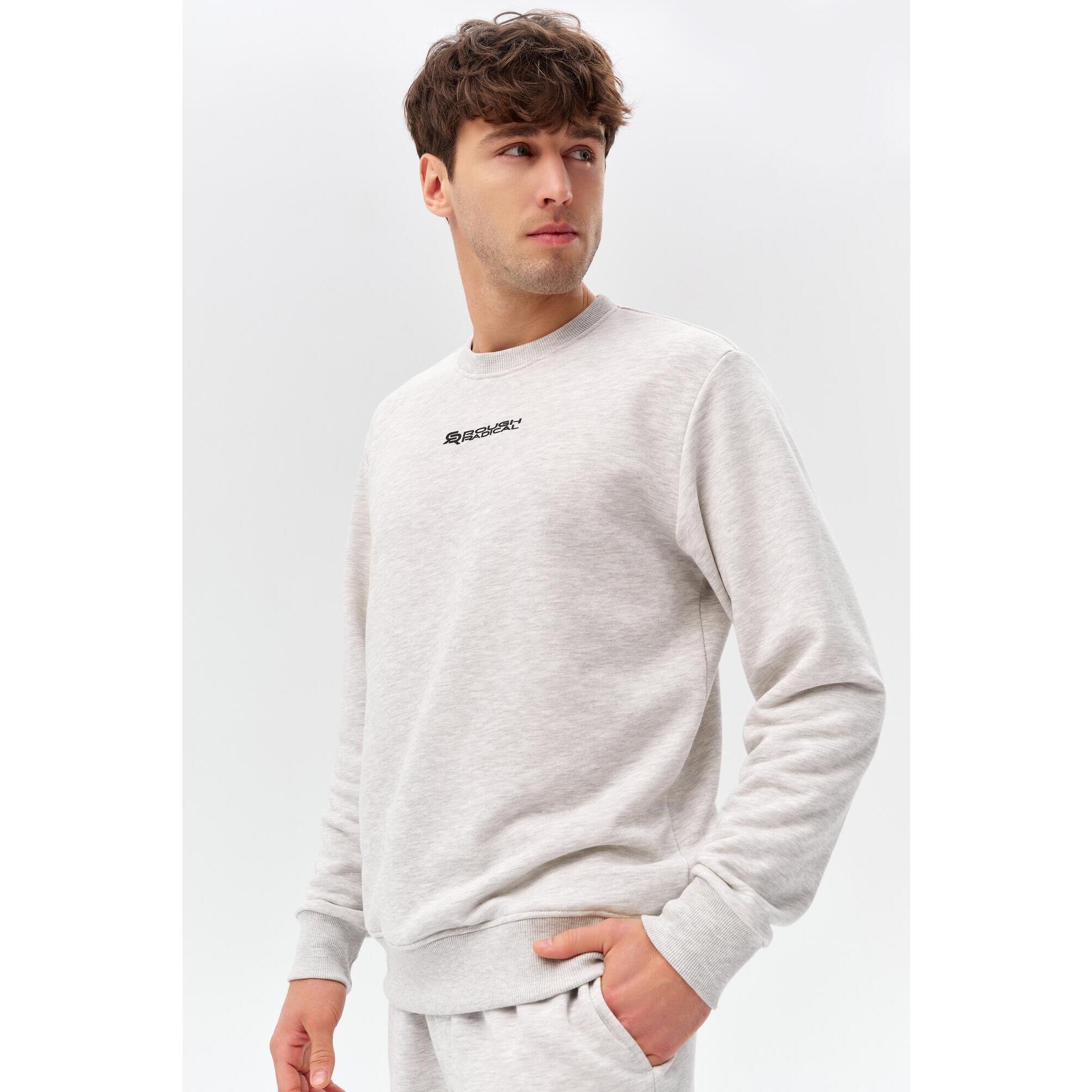 Rough Radical - Sweat-shirt En Coton Actif Rough Radical Pour Hommes - Sweat-shirt - Gris - 52 2xl - Decathlon