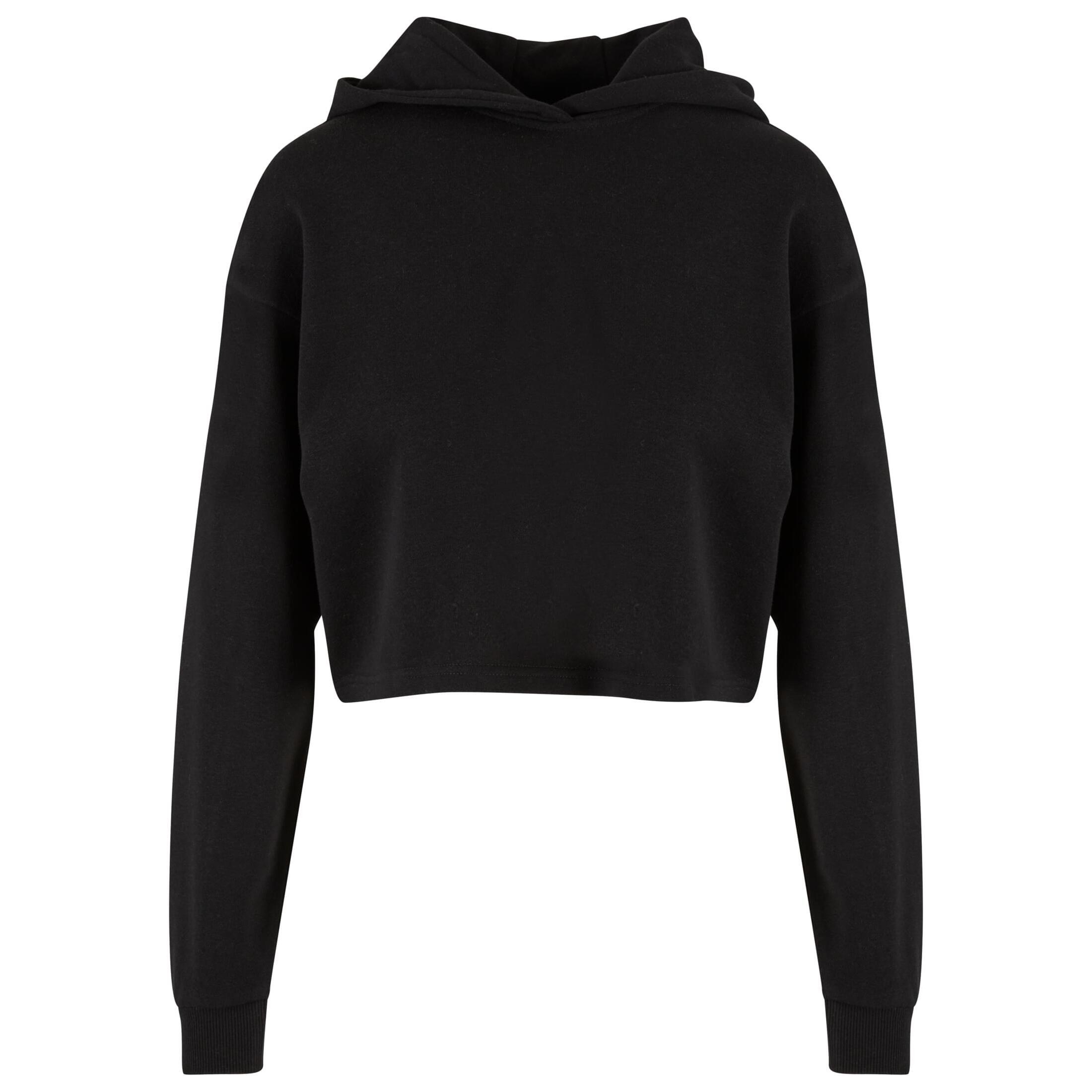 Urban Classics - Sweatshirt À Capuche Oversize Court Femme Urban Classics - Sweat-shirt - Noir - 40 M - Decathlon