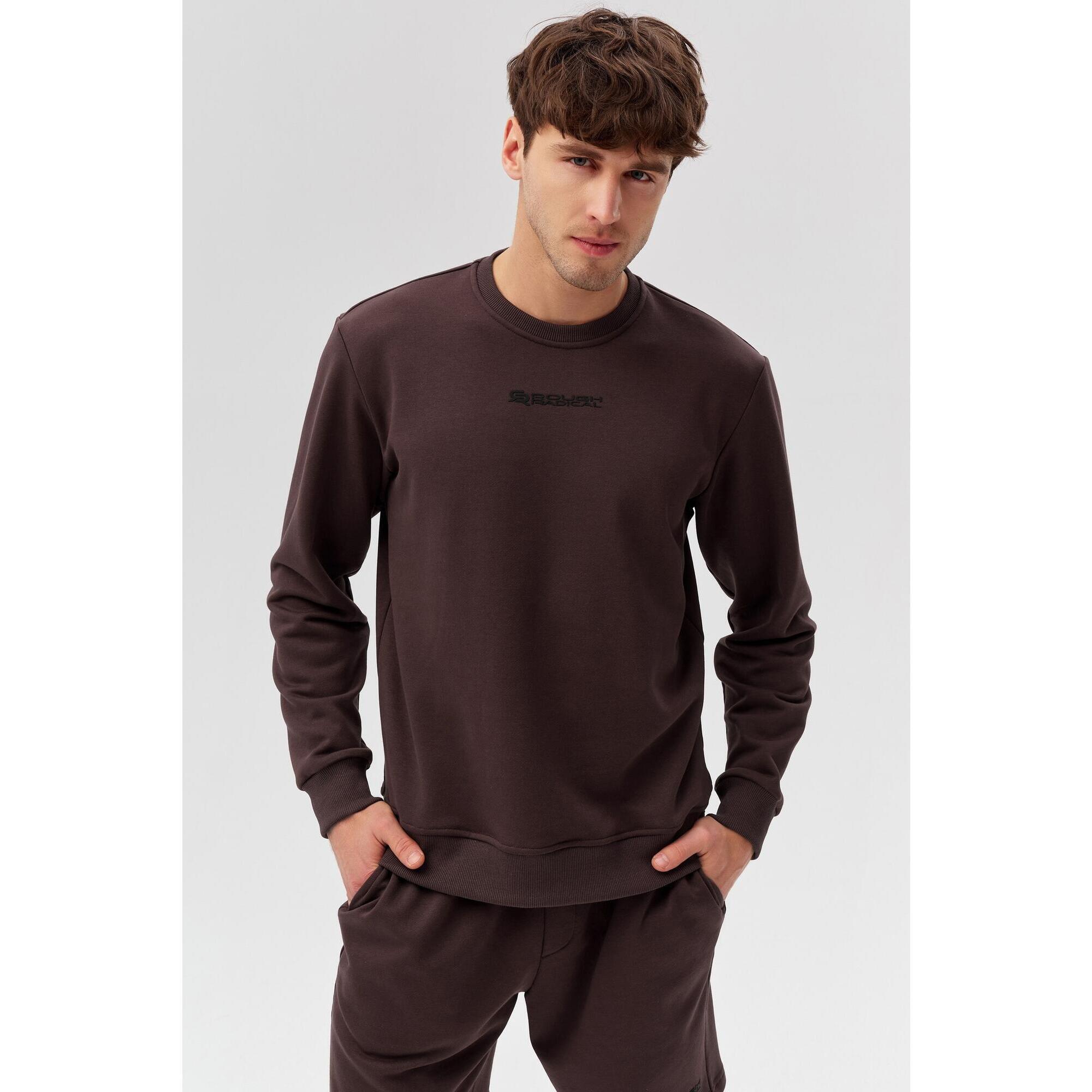 Rough Radical - Sweat-shirt En Coton Actif Rough Radical Pour Hommes - Sweat-shirt - Marron - 52 2xl - Decathlon