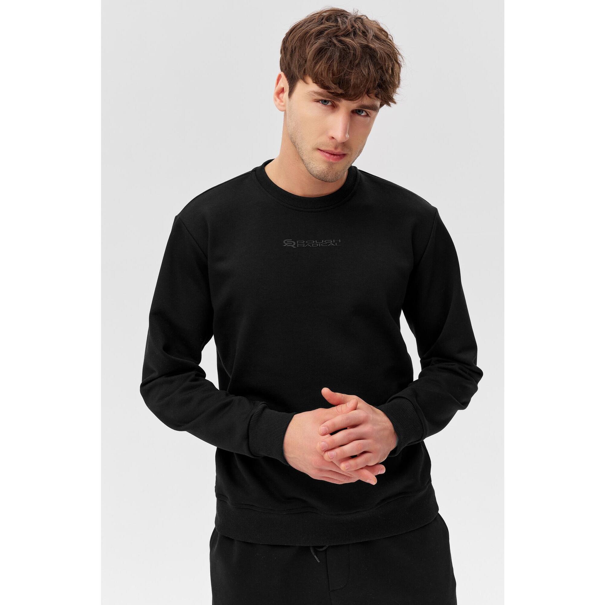 Rough Radical - Sweat-shirt En Coton Actif Rough Radical Pour Hommes - Sweat-shirt - Noir - 40 M - Decathlon