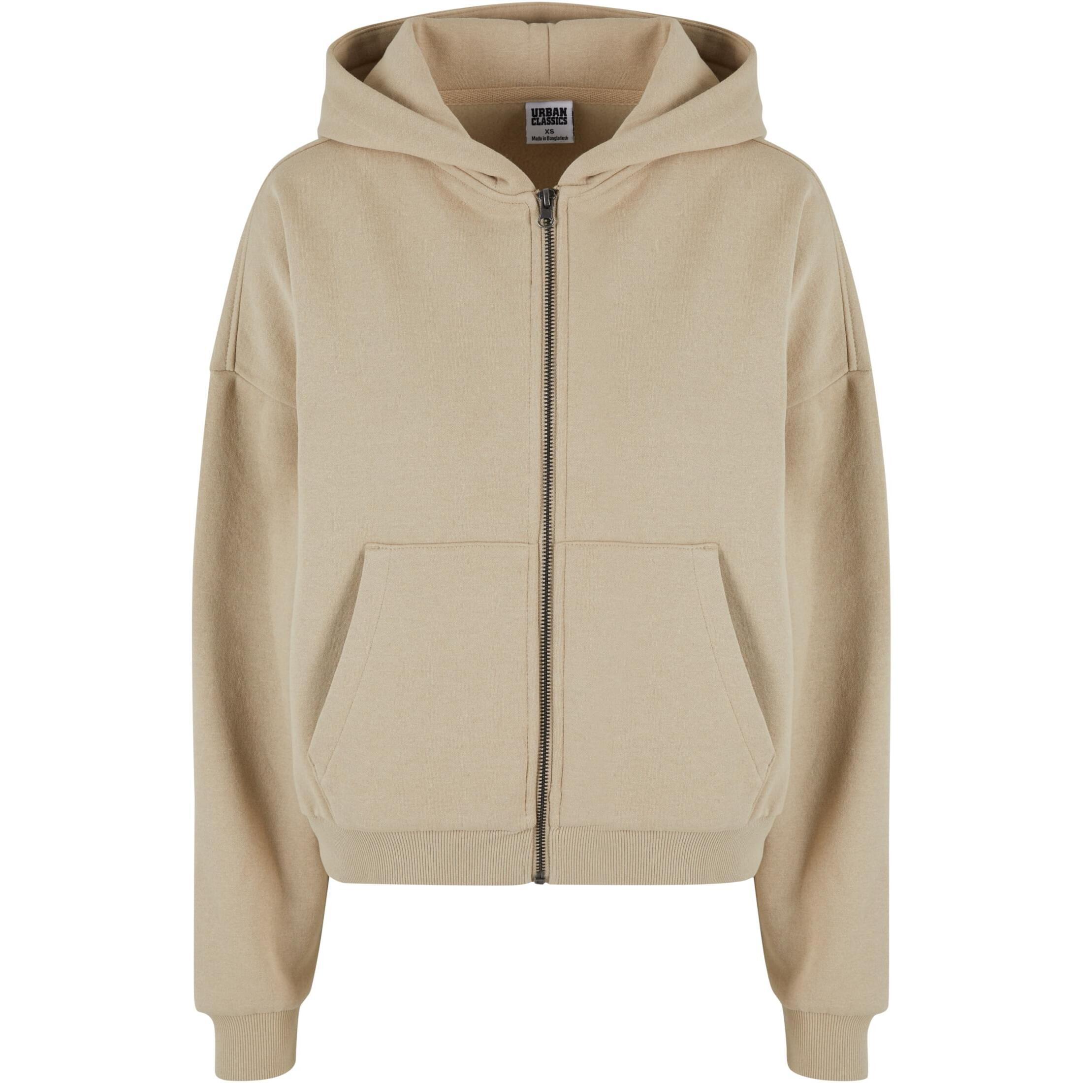 URBAN CLASSICS Women's zip-up hoodie Urban Classics