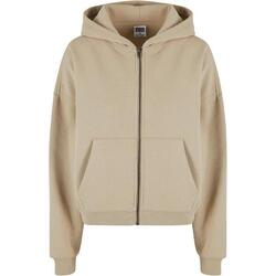 Sweatshirt à capuche zippé femme Urban Classics