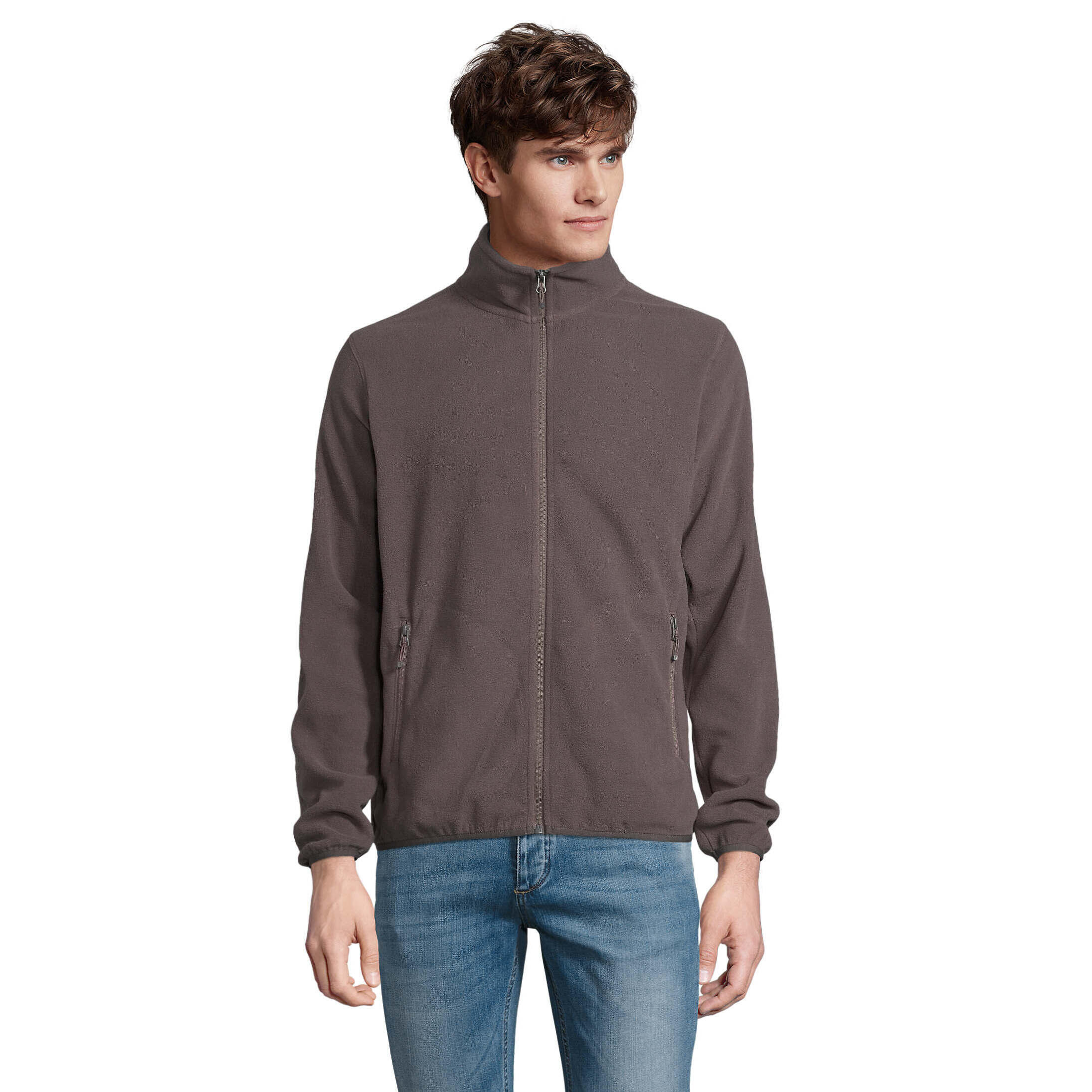 Sol's - Polaire Sol's Factor - Polaire - Gris|marron - 60 5xl - Decathlon