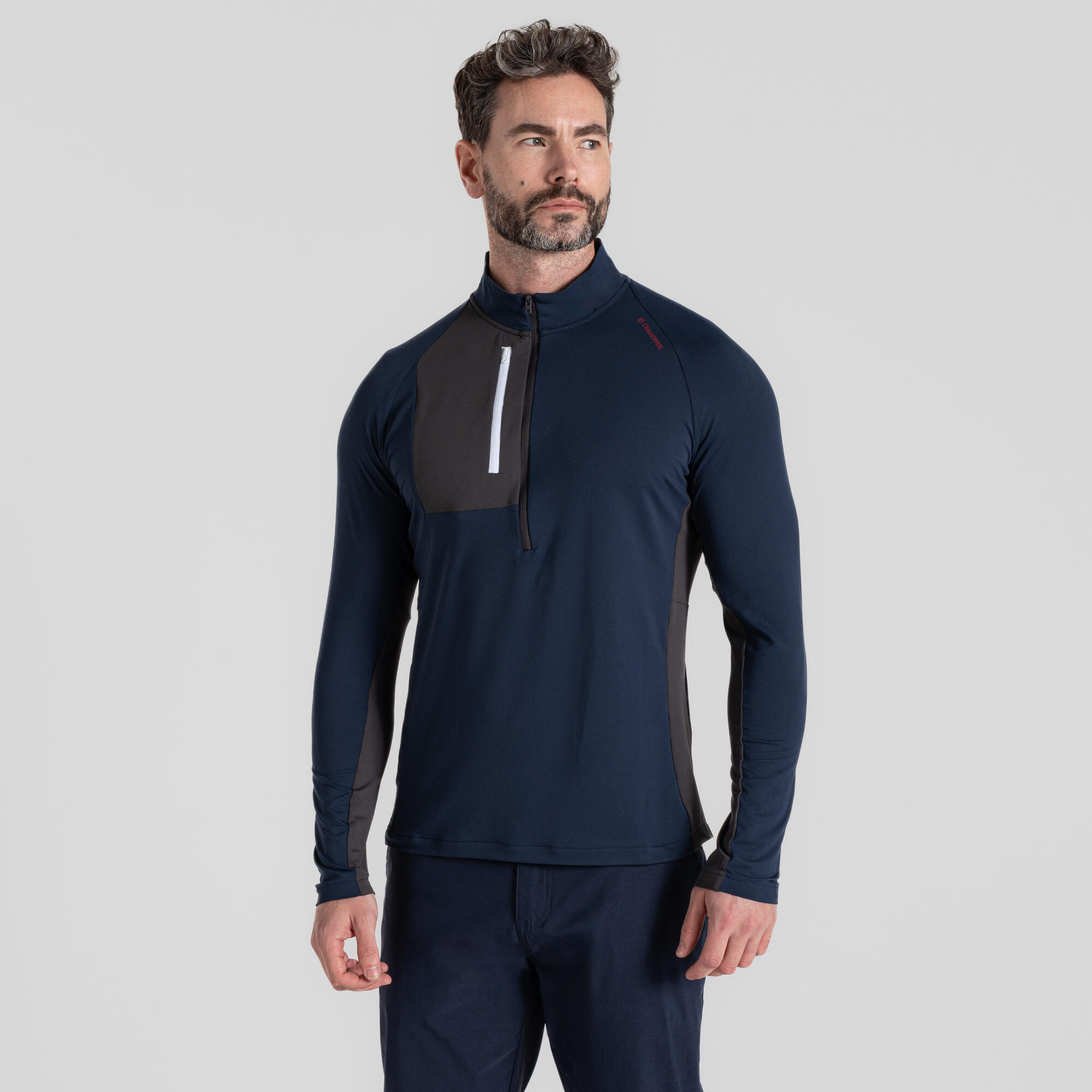 Mens Golf NosiLife Goswick Half Zip Top 1/6