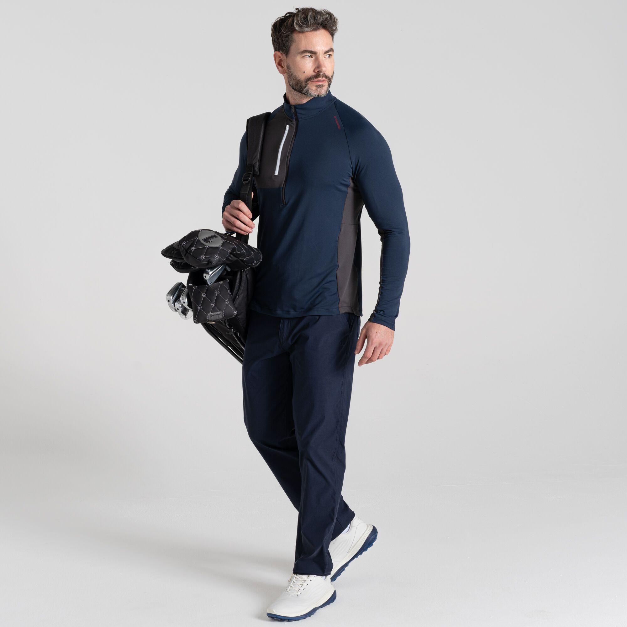 Mens Golf NosiLife Goswick Half Zip Top 3/6