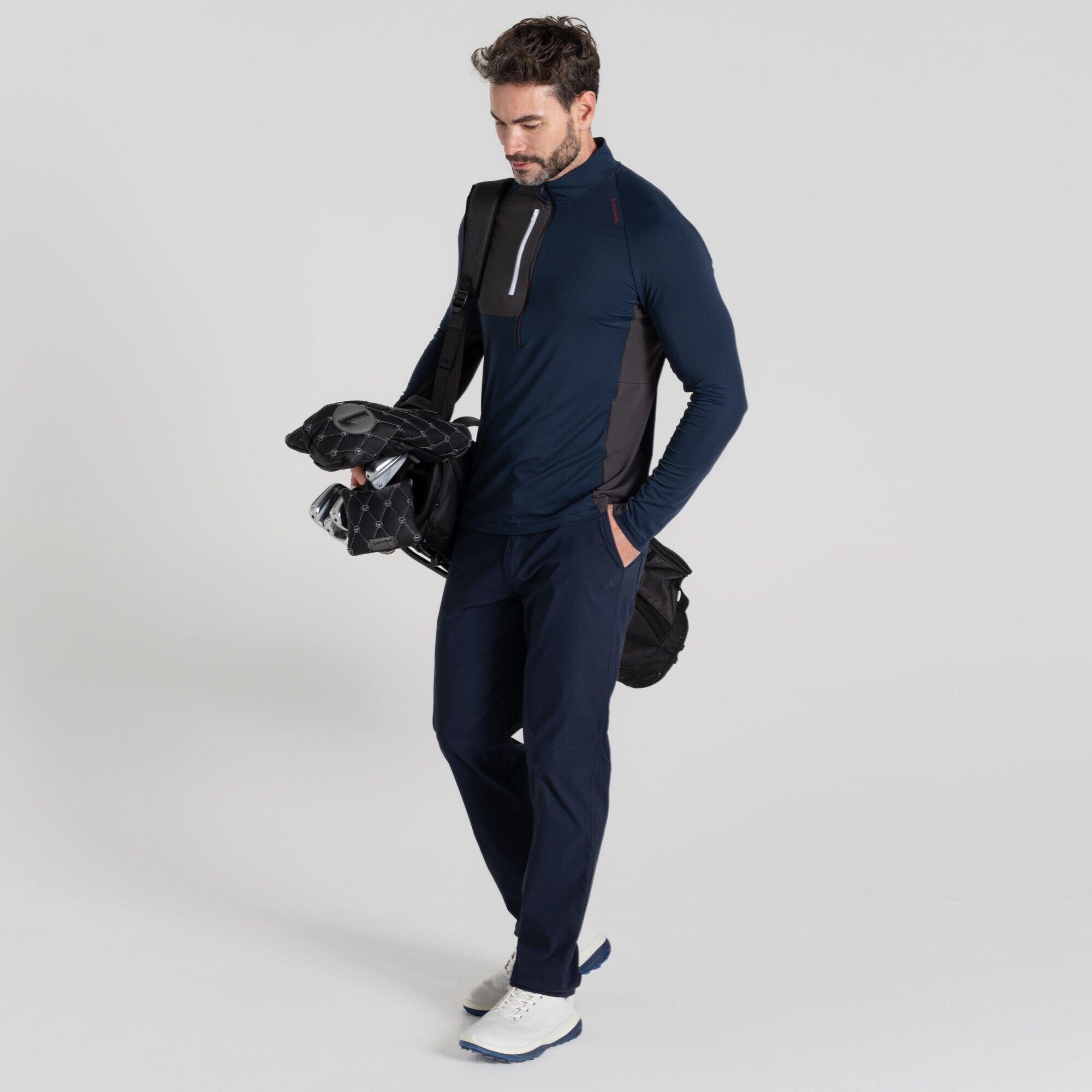 Mens Golf NosiLife Goswick Half Zip Top 2/6