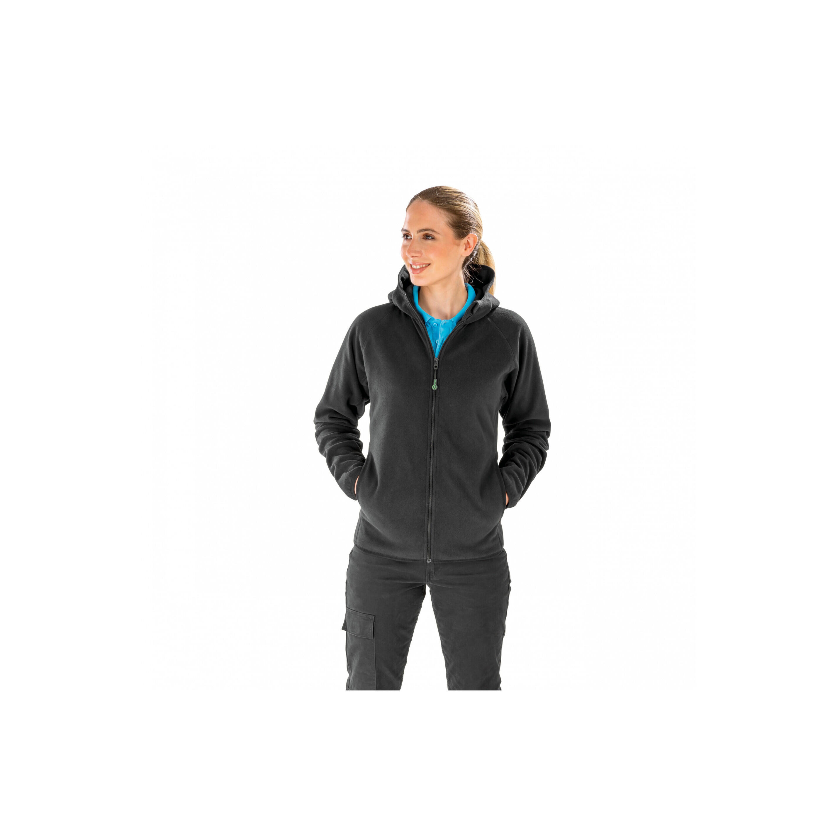Veste à capuche en micropolaire recyclée Result 5/7