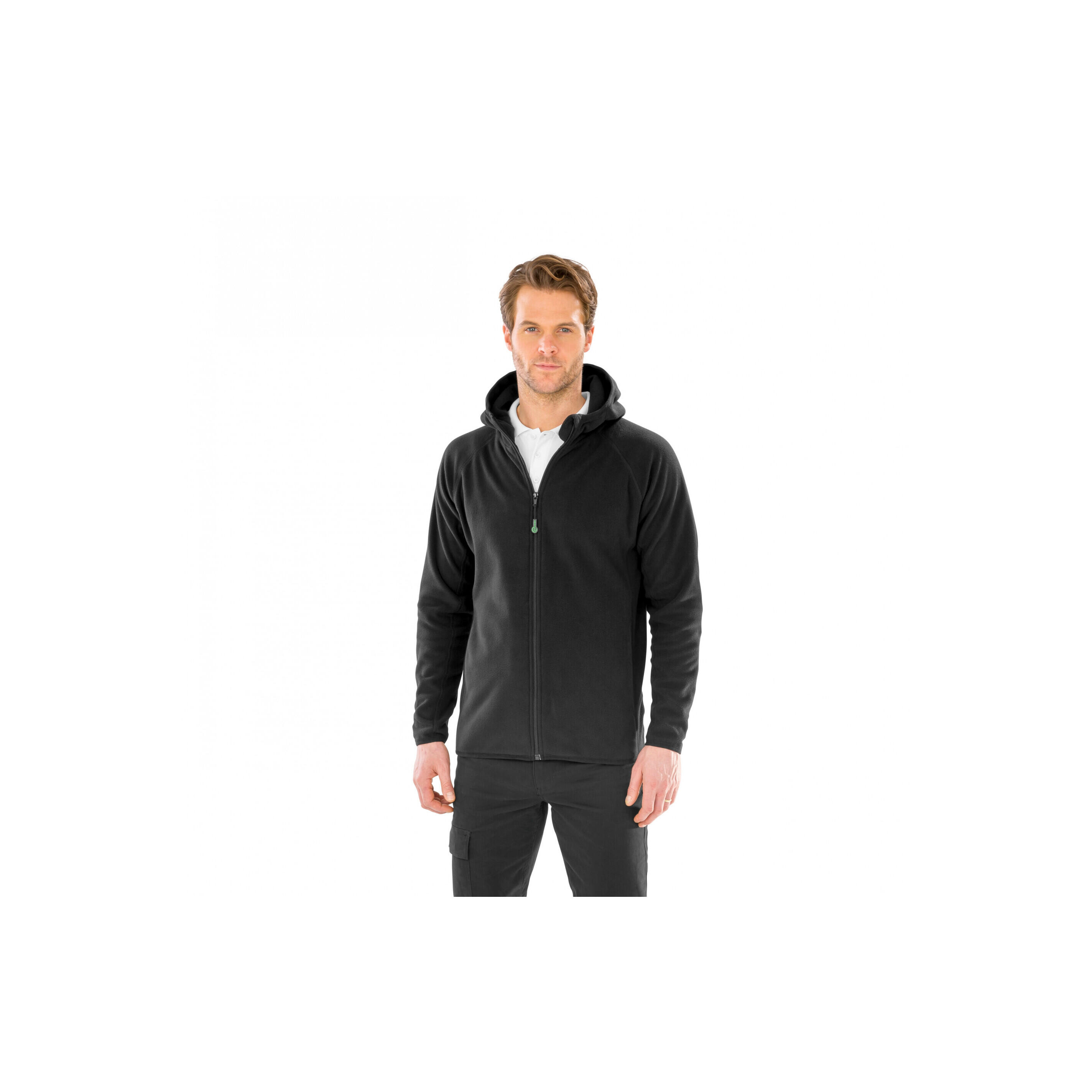 Veste à capuche en micropolaire recyclée Result 4/7