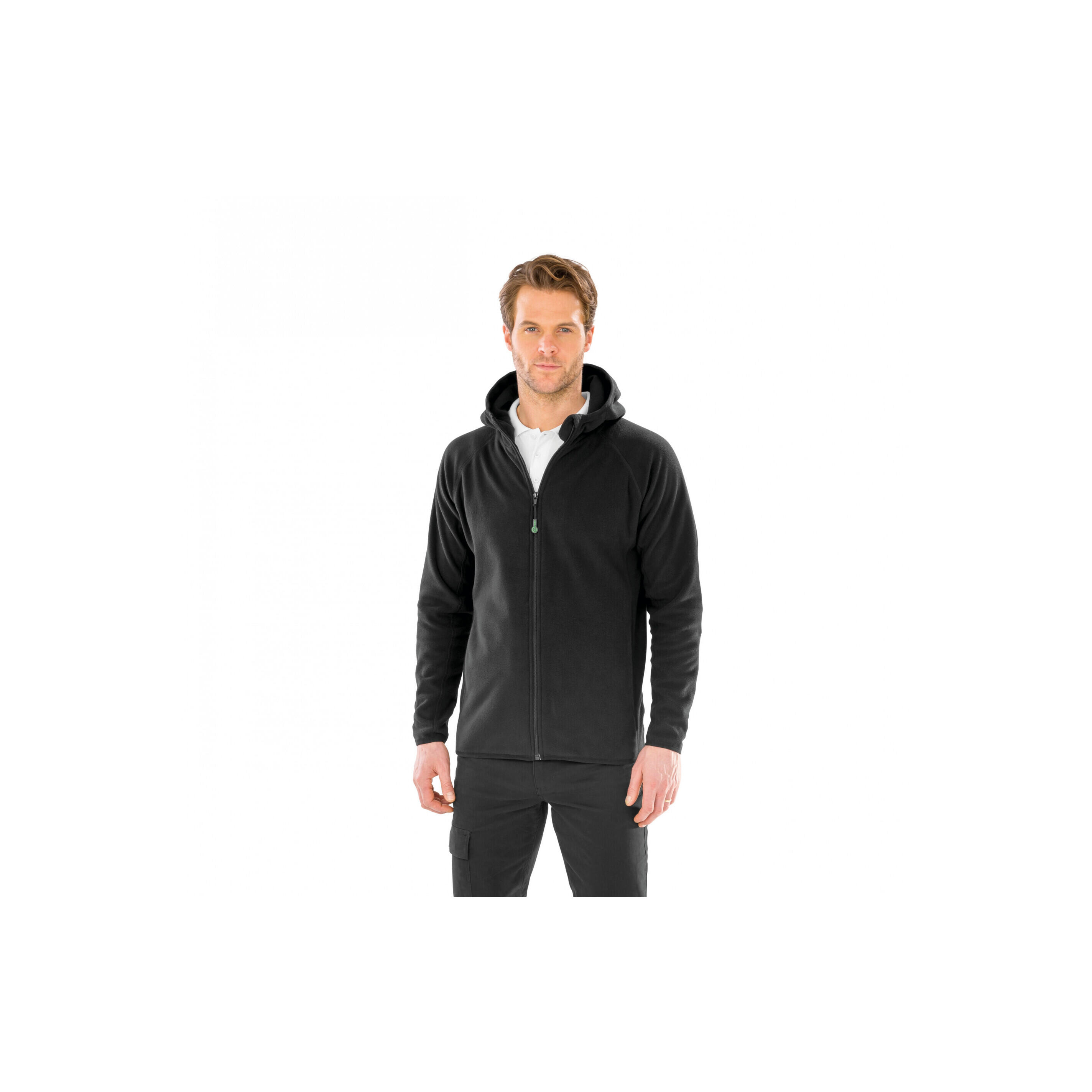 Veste à capuche en micropolaire recyclée Result 6/7