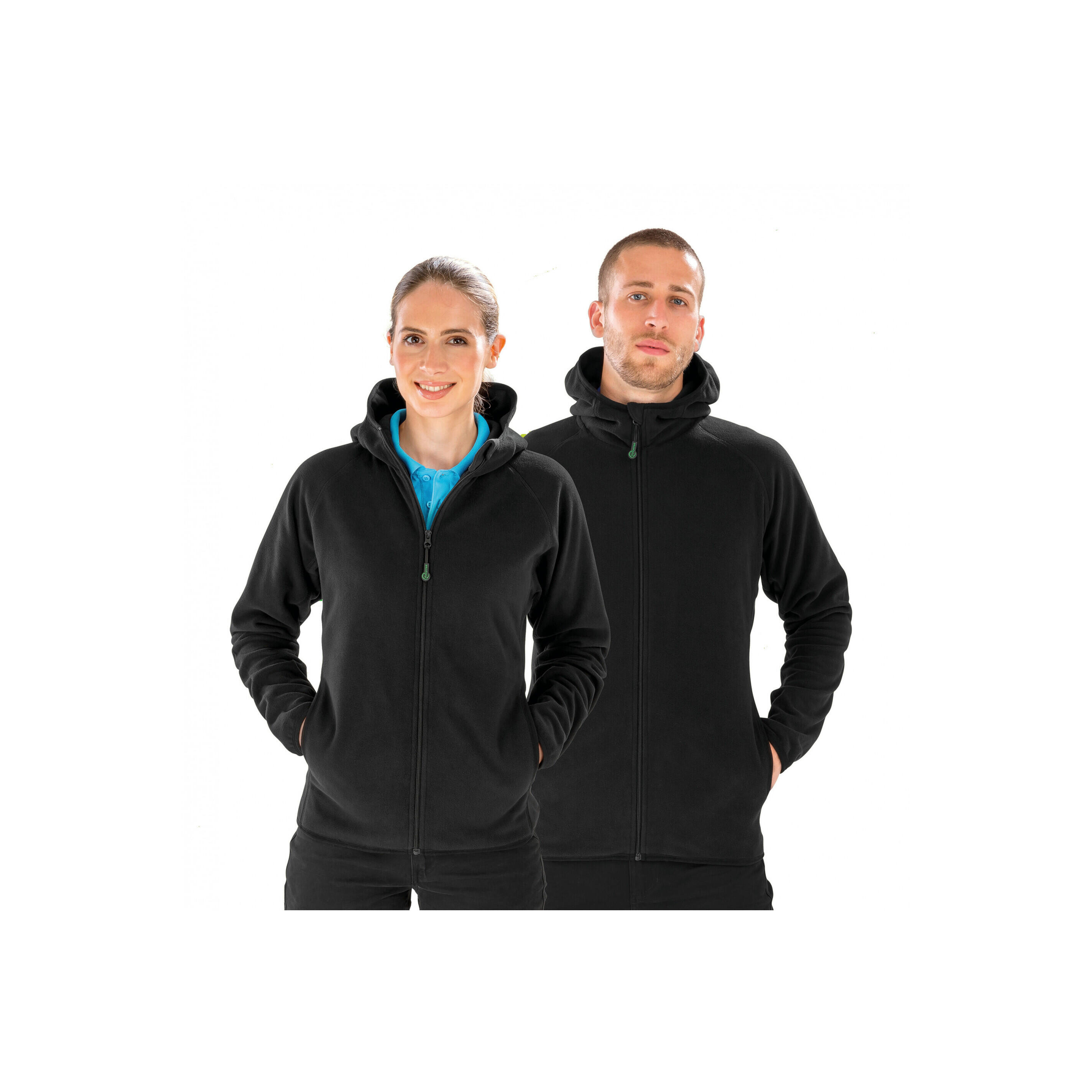 Veste à capuche en micropolaire recyclée Result 7/7