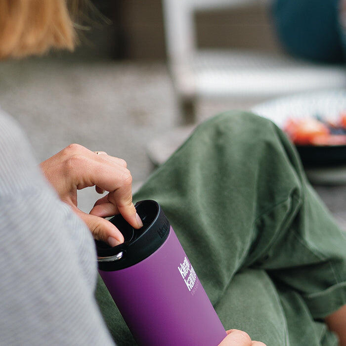 Klean Kanteen Bouchon Café pour bouteilles TKWide - Taupe 2/6