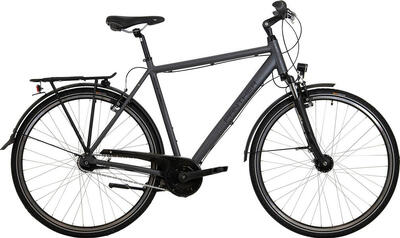 Citybike caraz 3.0 diamant 28 inch antraciet mat