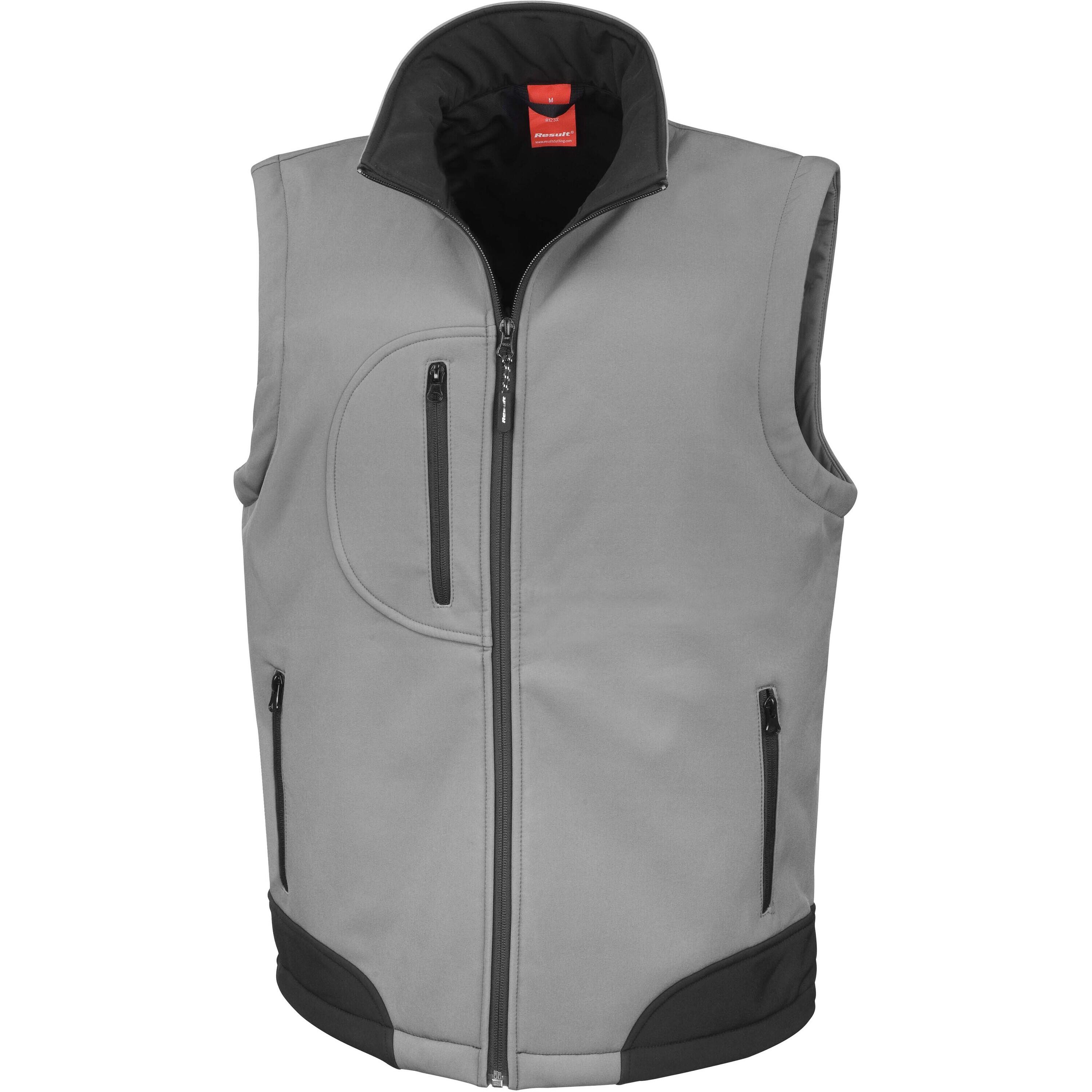 RESULT Mouwloos donsjack Result Softshell