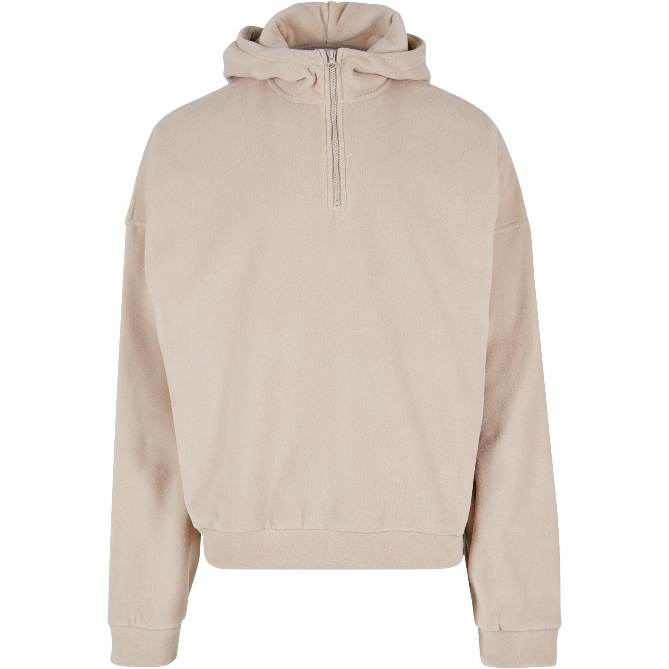 URBAN CLASSICS Felpa in pile con zip a cappuccio Urban Classics Oversize