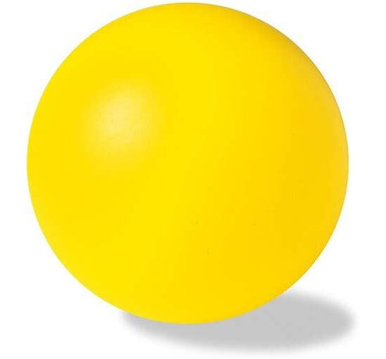 Minge din Spuma PVC Galbena 21 cm