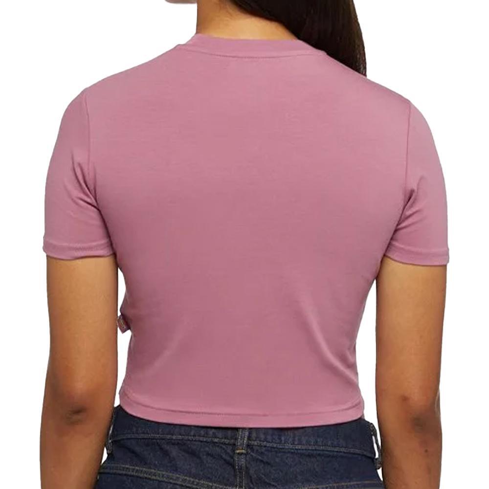 T-shirt Rose Femme Dickies Maple Valley Tee Mellow - S 2/2