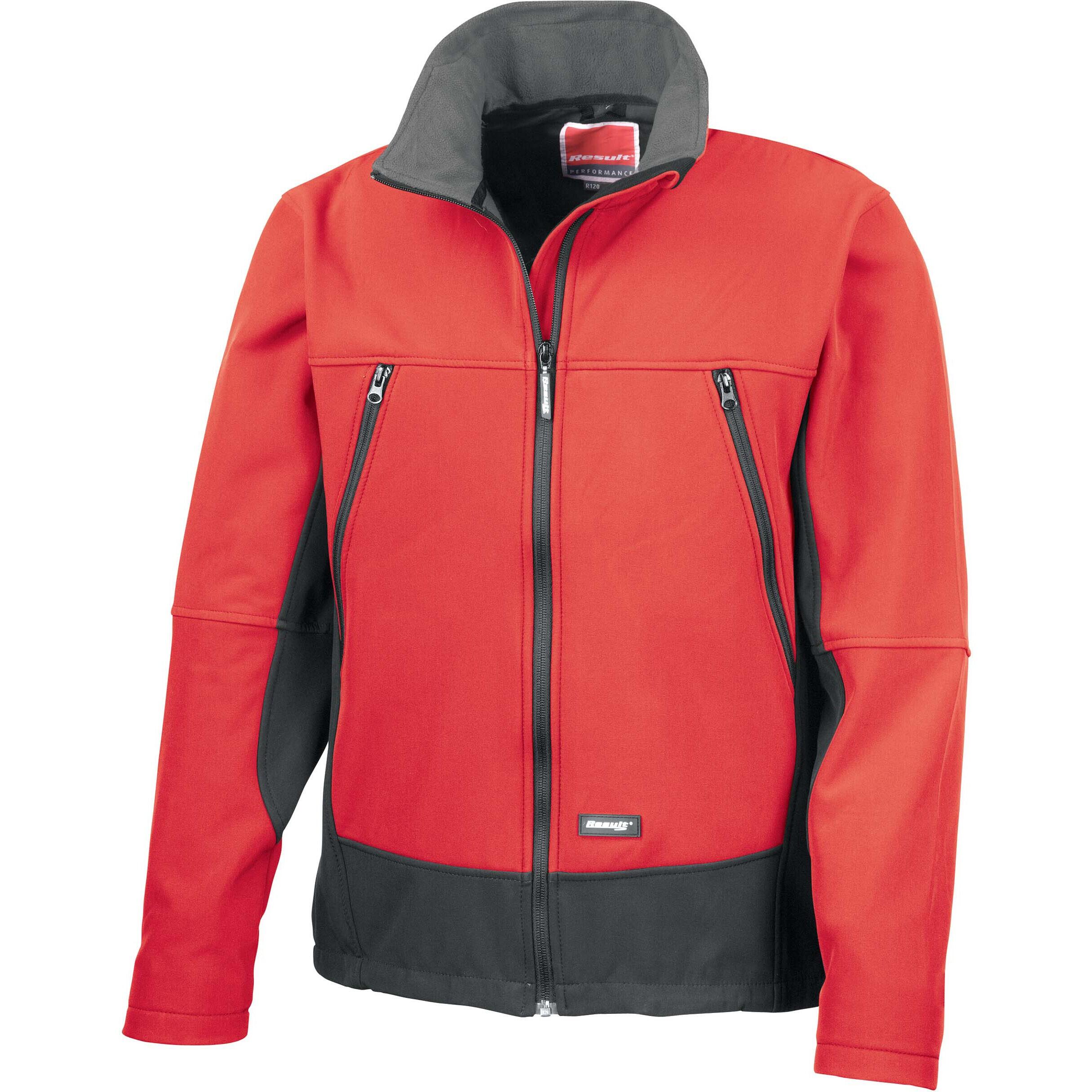 Result - Veste Result Softshell Activity - Veste - Noir|rouge - 48 Xl - Decathlon