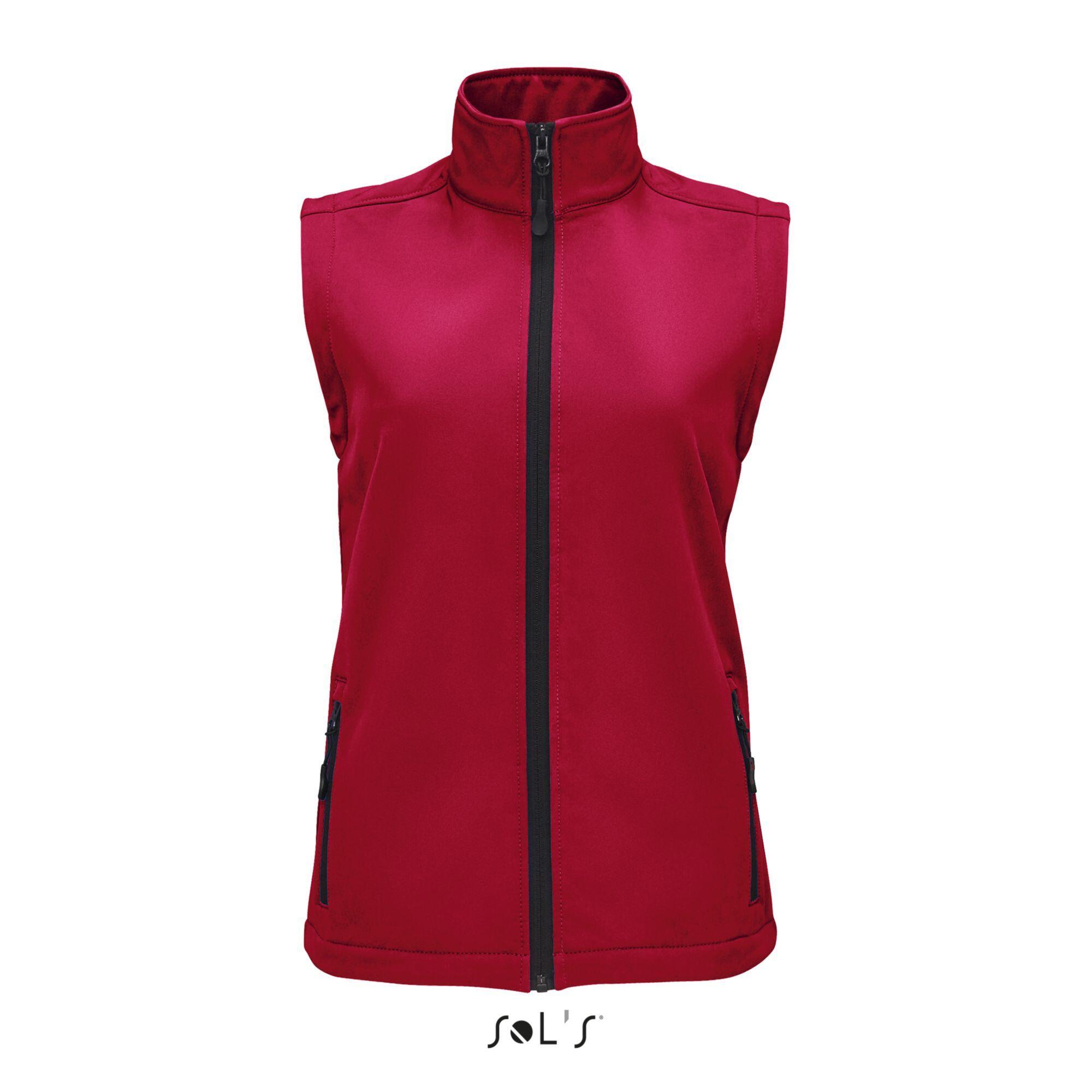 Sol's - Gilet Softshell Sm Femme Sol's Race Bw - Veste - Rouge - 42 M/l - Decathlon