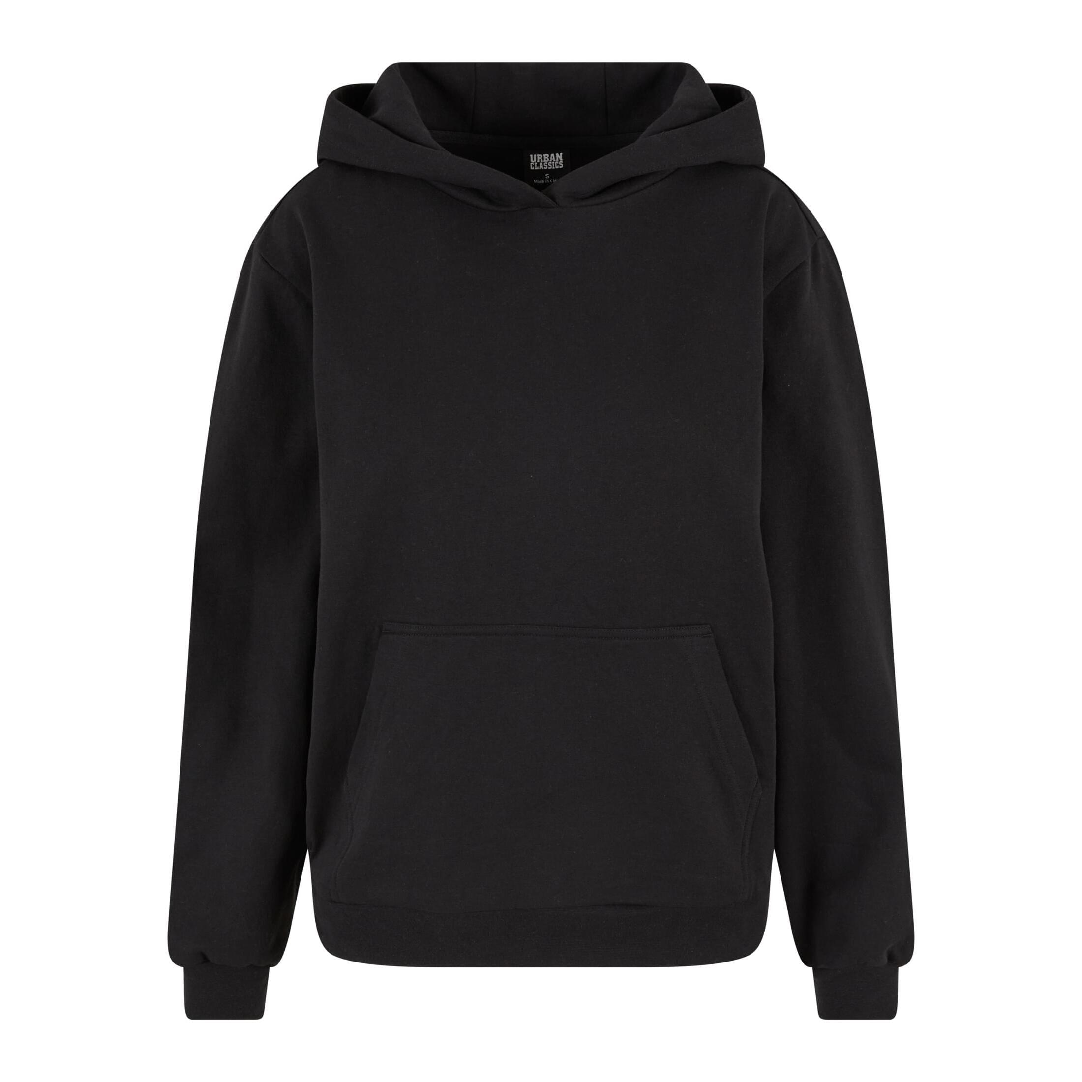Urban Classics - Sweatshirt À Capuche Ample En Polaire Femme Urban Classics - Sweat-shirt - Noir - 36 Xs - Decathlon