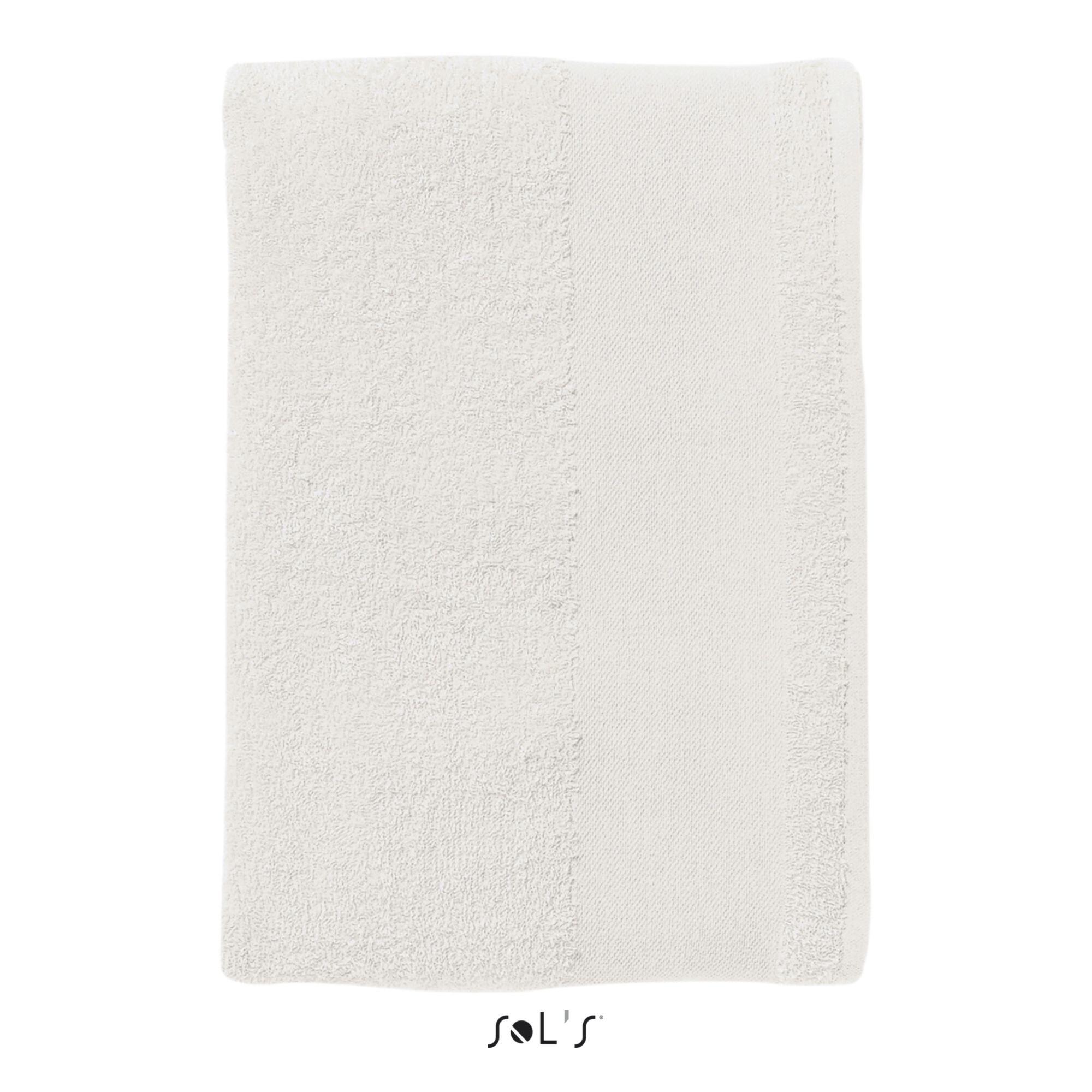 Sol's - Serviette Sol's Bayside 70 - Serviette - Blanc - Taille Unique - Decathlon