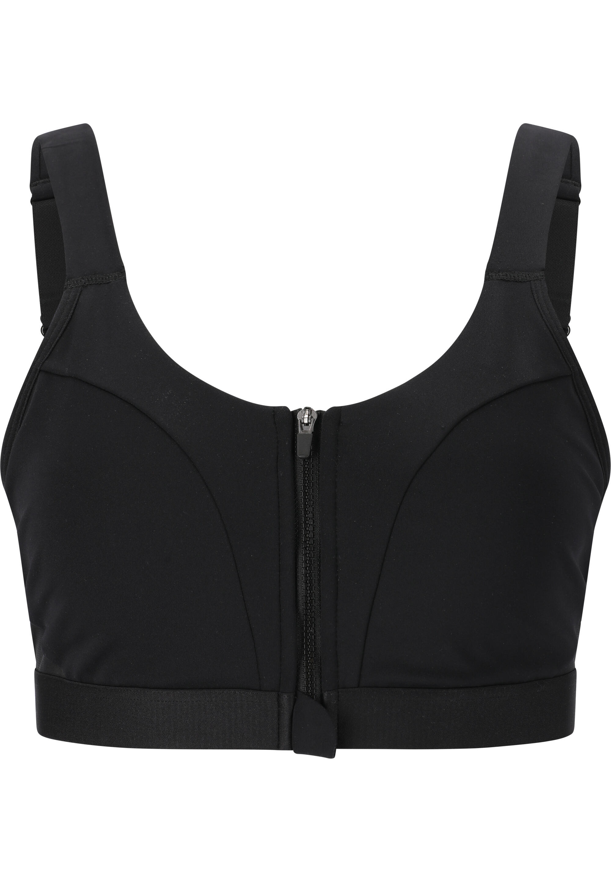 ENDURANCE Top de desporto com fecho mulher Endurance Crystale