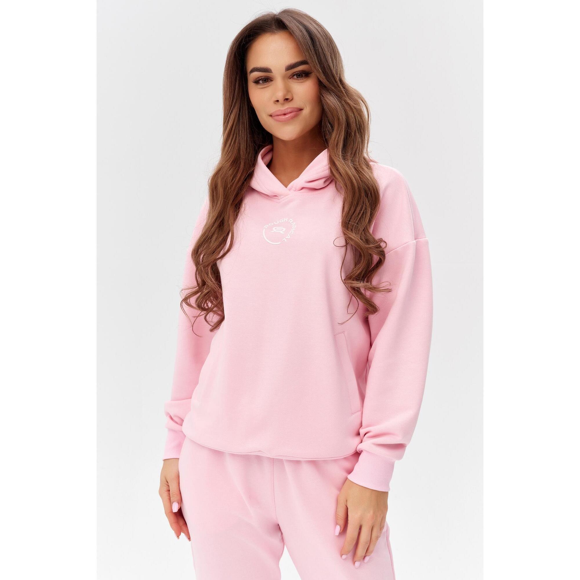 Rough Radical - Rough Radical Cotton Active Hoodie Sweatshirt Pour Femmes - Sweat-shirt - Rose - 42 M/l - Decathlon