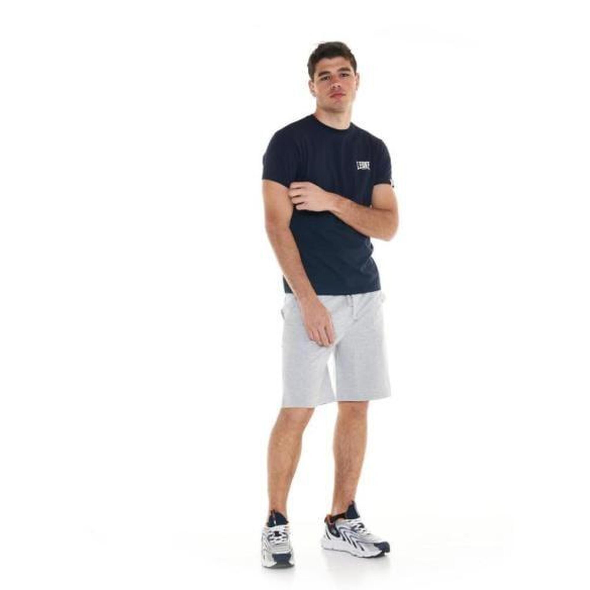 Tricou Leone Small Logo-Navy