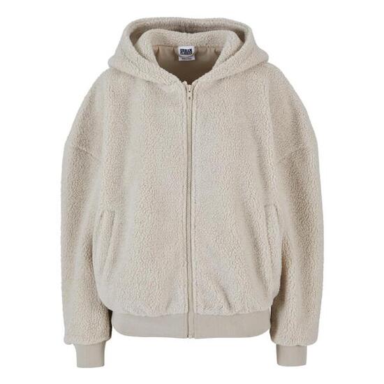 Hoodie Damen Urban Classics Oversize Sherpa