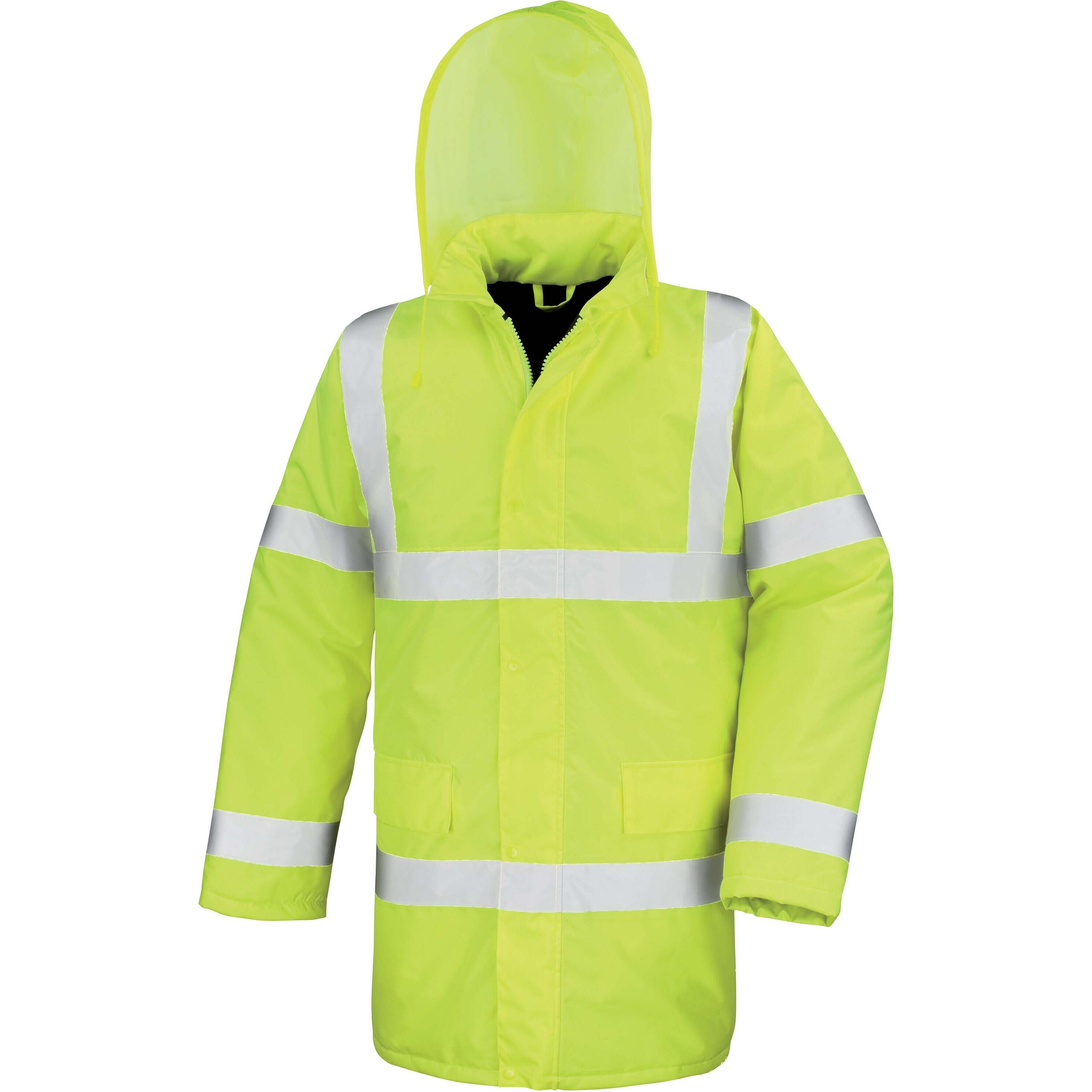 RESULT Parka Result High Viz Motorway