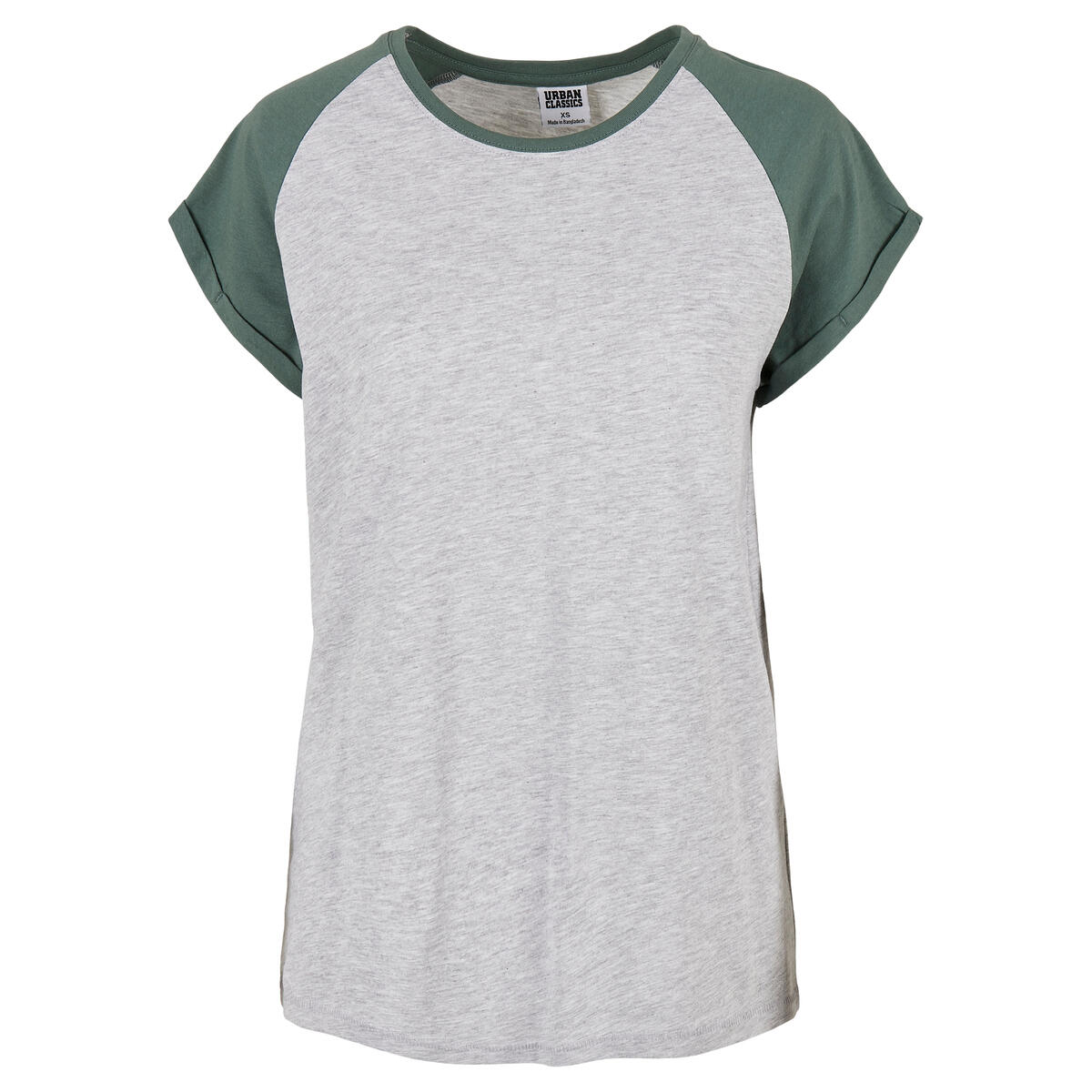 URBAN CLASSICS Women's T-shirt Urban Classics contrast raglan large size