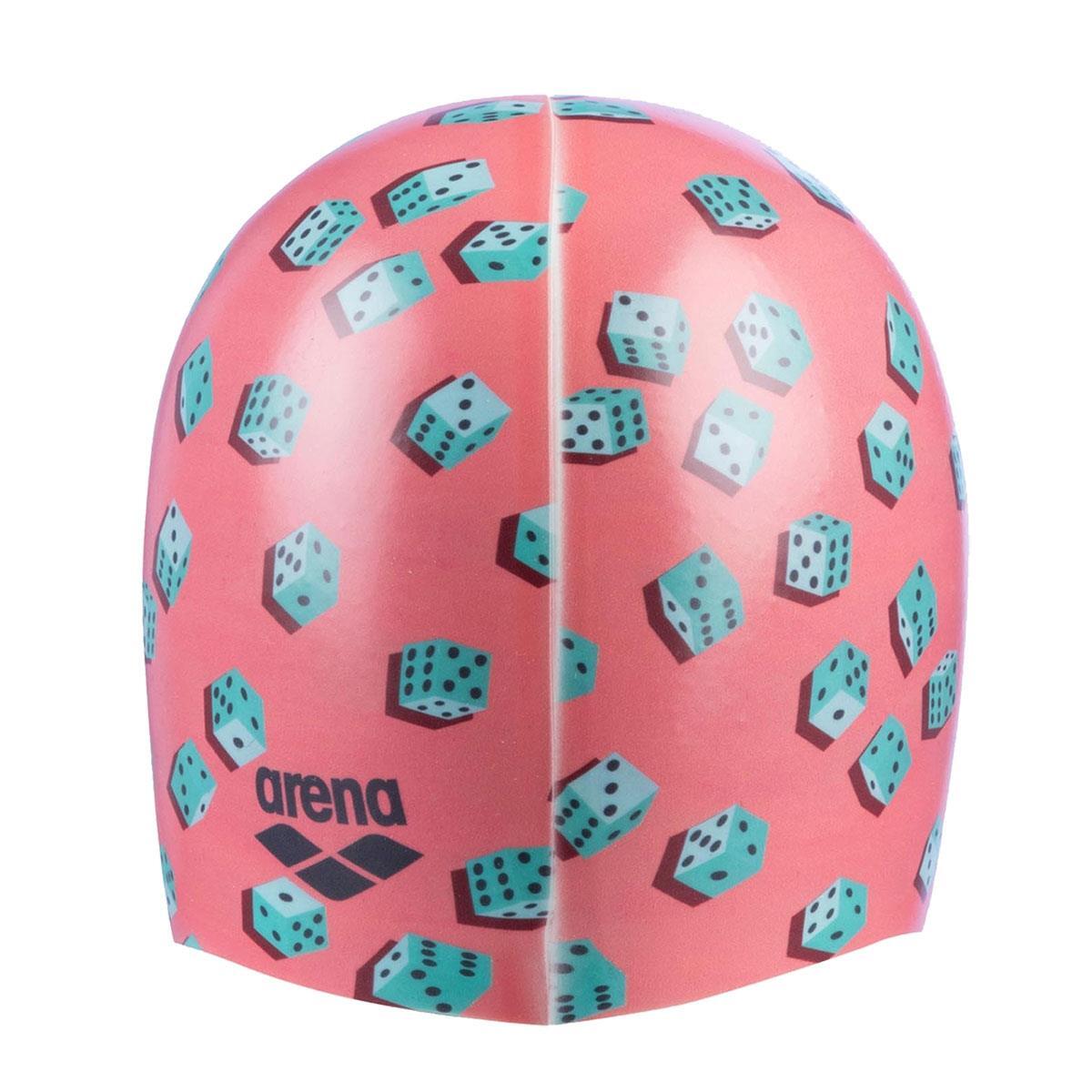 Gorro de natación Arena Dice HD en silicona 5/6