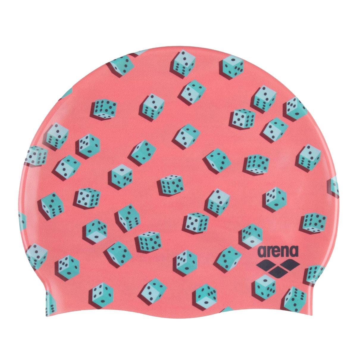 Gorro de natación Arena Dice HD en silicona 2/6