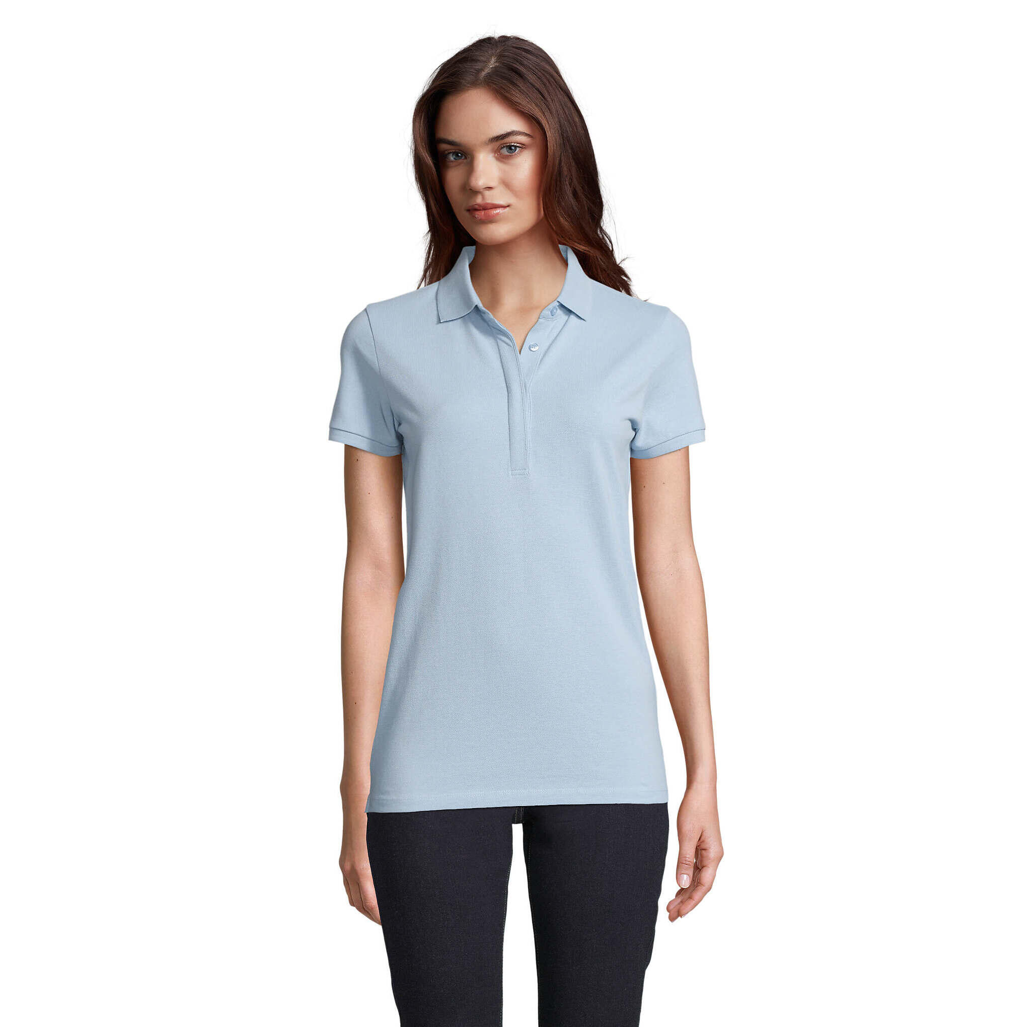 Sol's - Polo Femme Sol's Owen - Polo Manches Courtes - Bleu - 56 3xl - Decathlon
