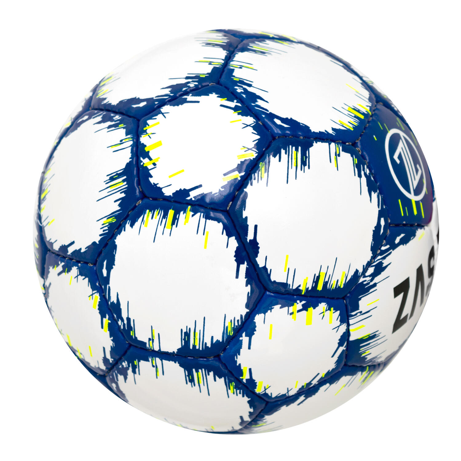 Pack 12 Balones Fútbol Sala Zastor Giro Blue T-58 3/4