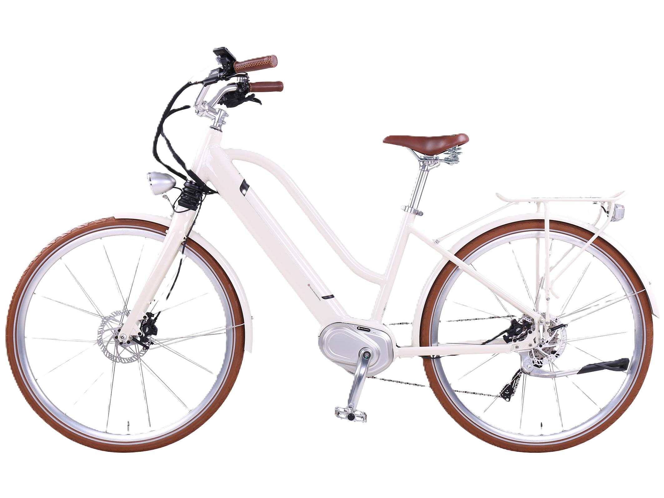E-Citybike Cleopatra 3.5 E-Bike Damen 45 cm Weiß 28 Zoll 4/4