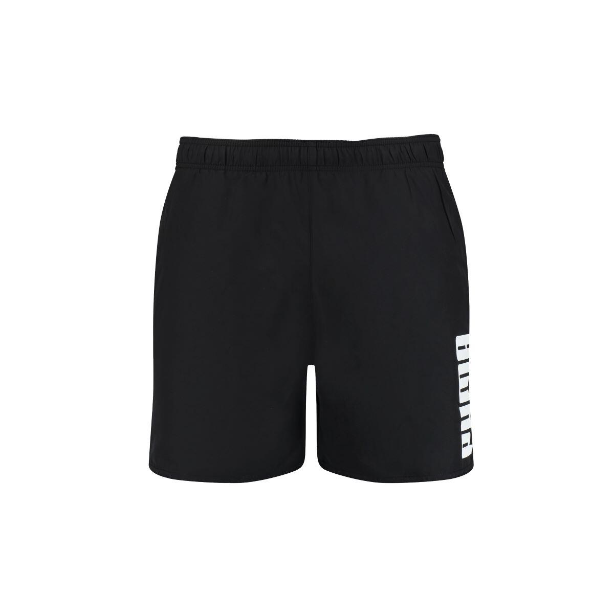 Zwembroek Heren Mid Shorts Zwart 6/6