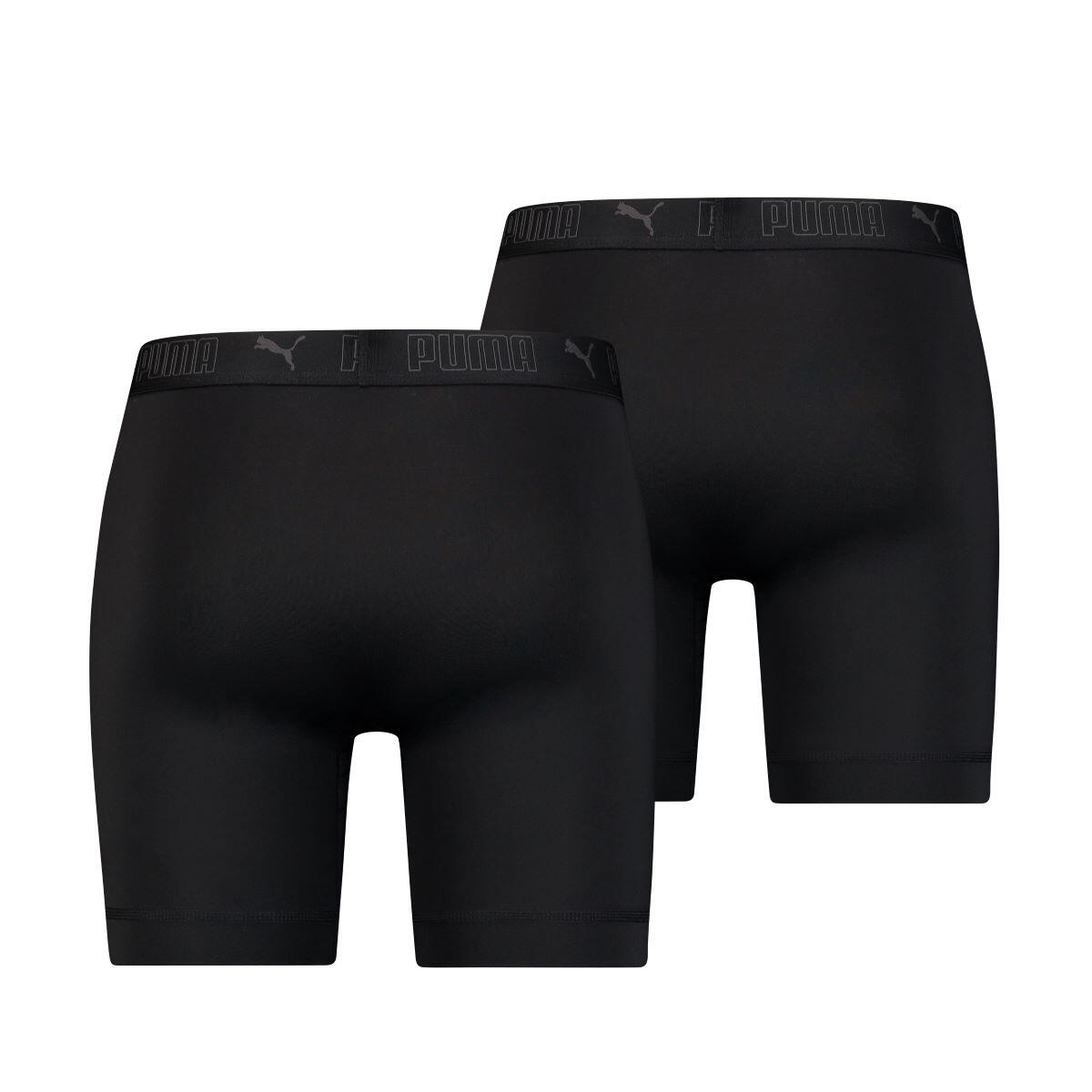 Sport Boxershorts Microfiber Long 6-pack Zwart 3/7
